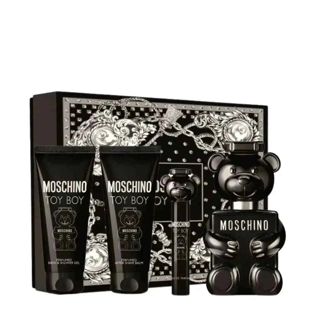 Toy Boy By Moschino For Men EDP Spray (4pc Gift Set)