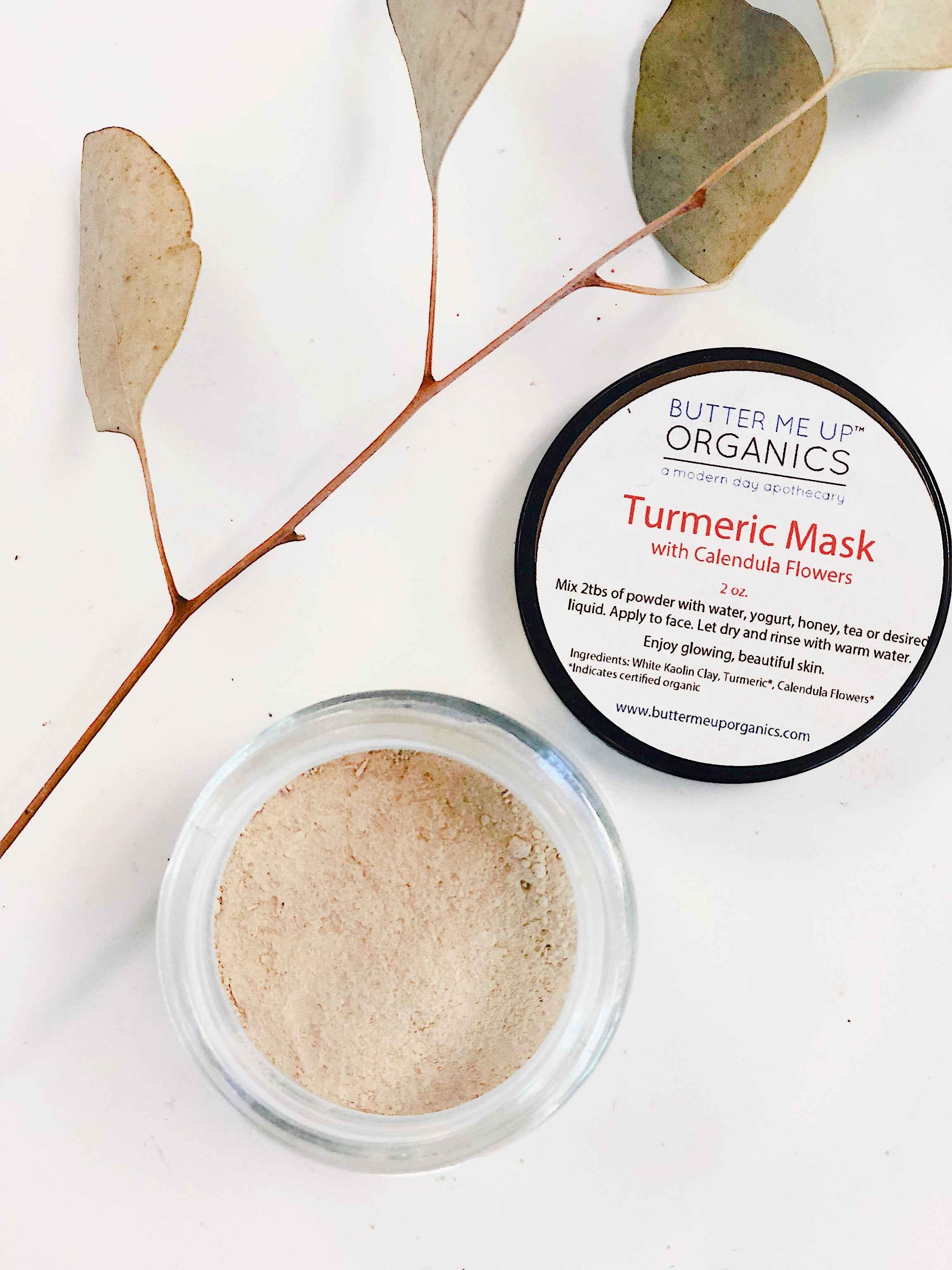 Turmeric Mask by Butter Me Up Organics