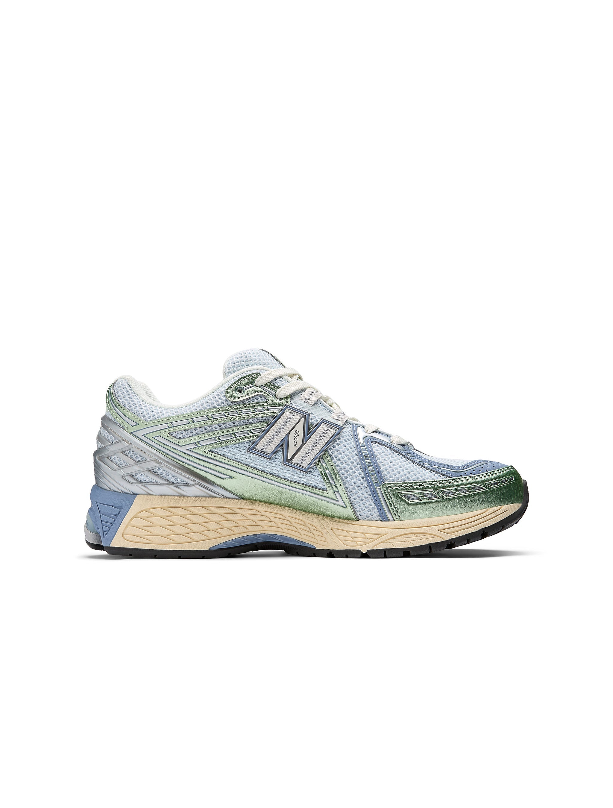 New Balance Womens 1906 Sneakers - Metallic Green by Denim Exchange