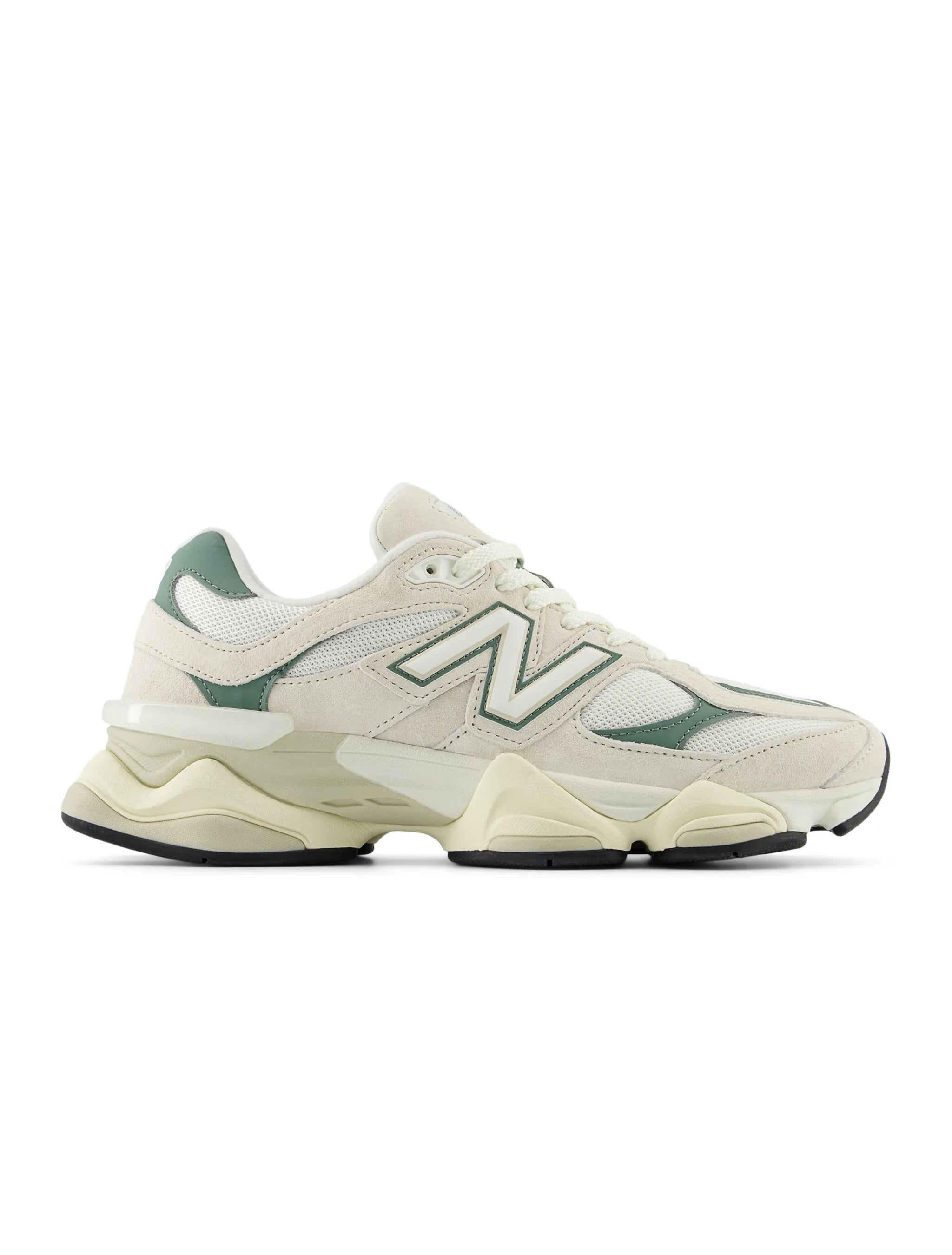New Balance Mens 9060 Lifestyle Shoes - Beige/Green by Denim Exchange
