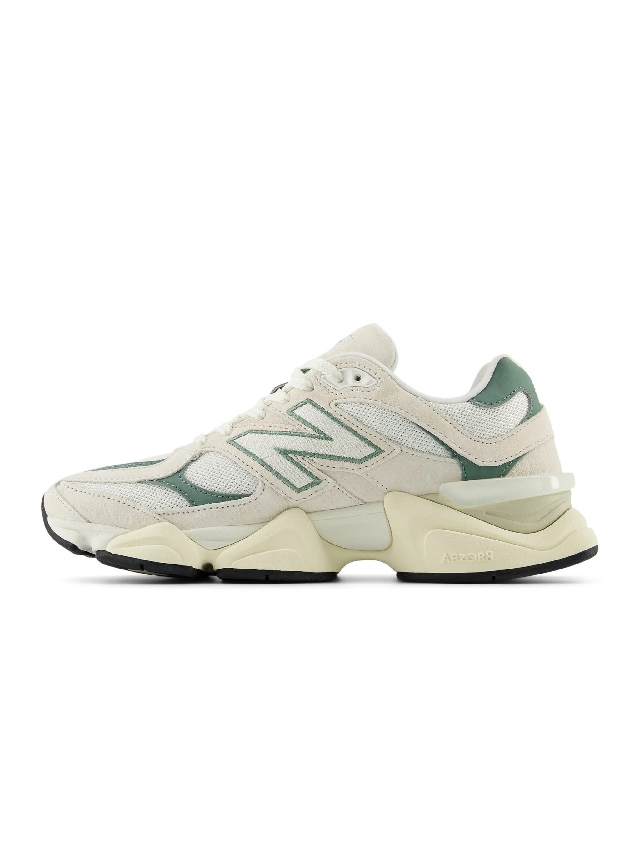New Balance Mens 9060 Lifestyle Shoes - Beige/Green by Denim Exchange