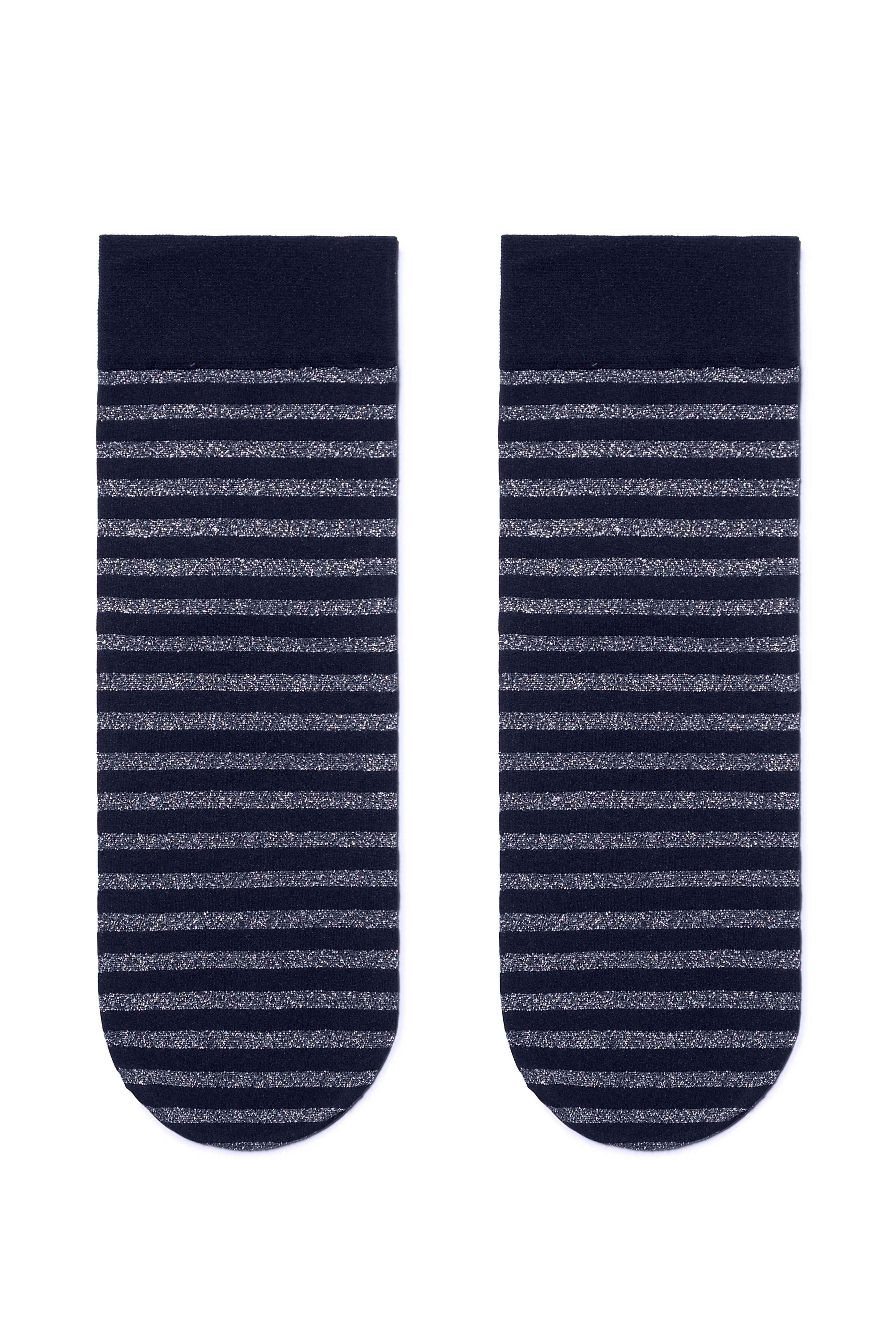 Socks Conte Fantasy - Shimmering Stripe