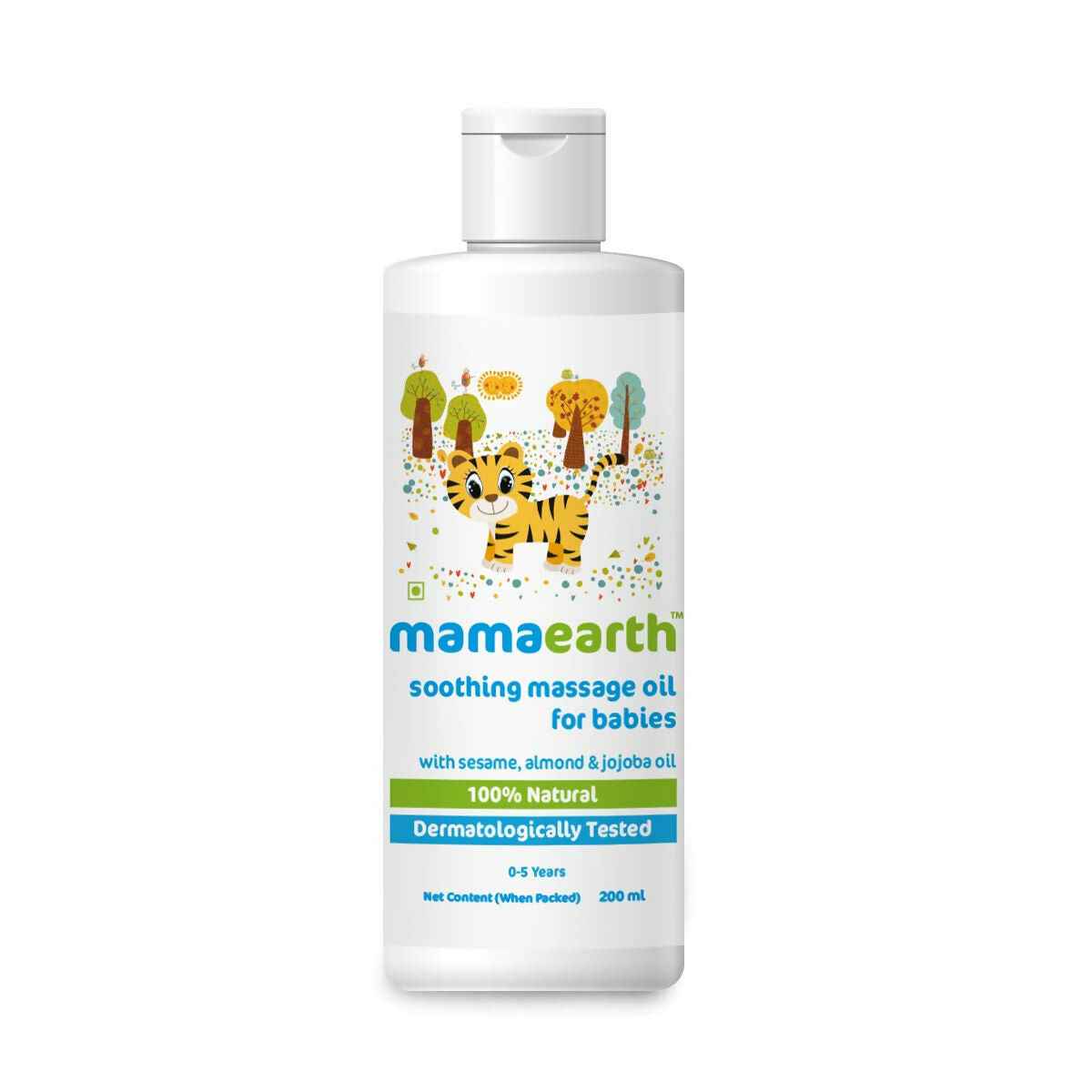 Mamaearth Daily Moisturizing Lotion & Soothing Baby Massage Oil, With Sesame, Almond & Jojoba Oil