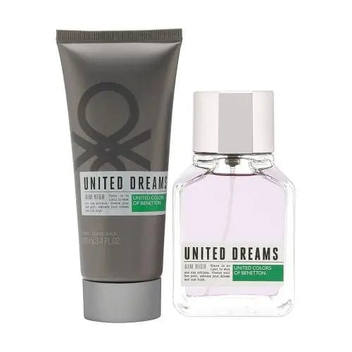 United Dreams Aim High (Gift Set) By Benetton For Men by perfumesandrea