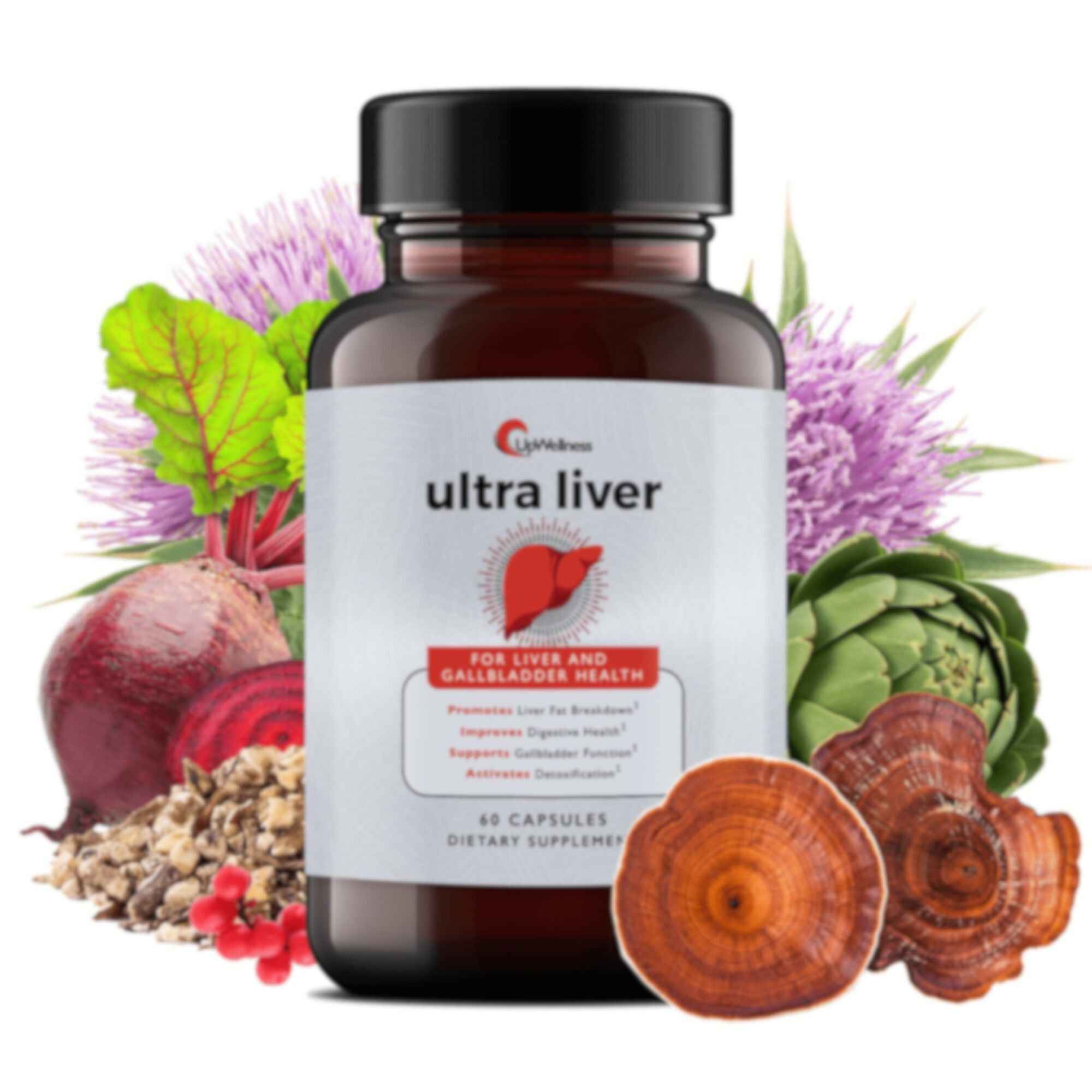 Ultra Liver Supplement for Liver Support and Gallbladder Support 60 Capsules