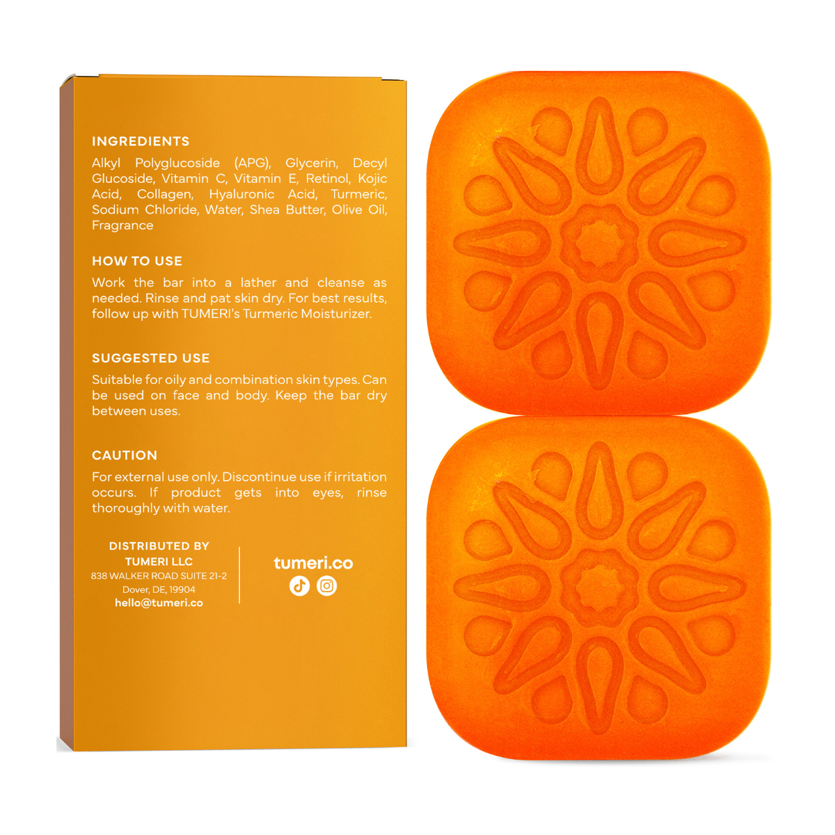 Turmeric Kojic Acid Soap - Face and Body DestGlow