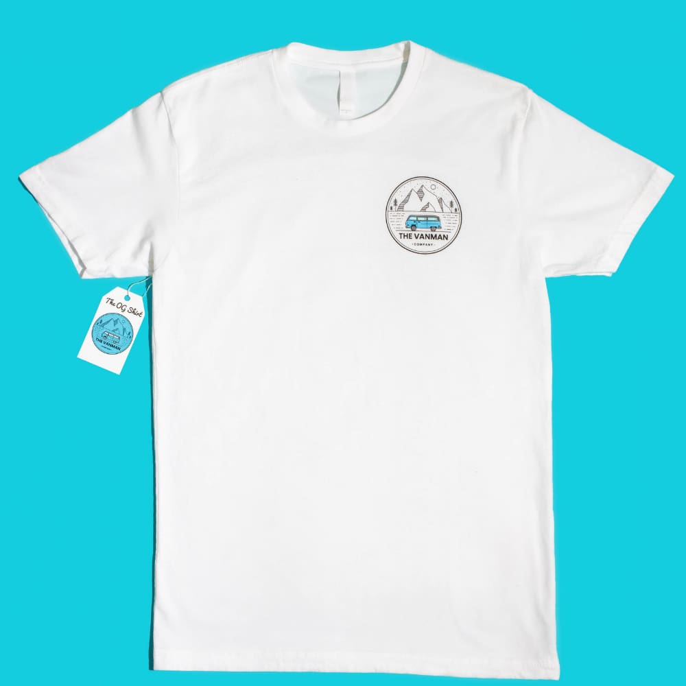 The OG VanMan T-Shirt - 100% Cotton by VanMan