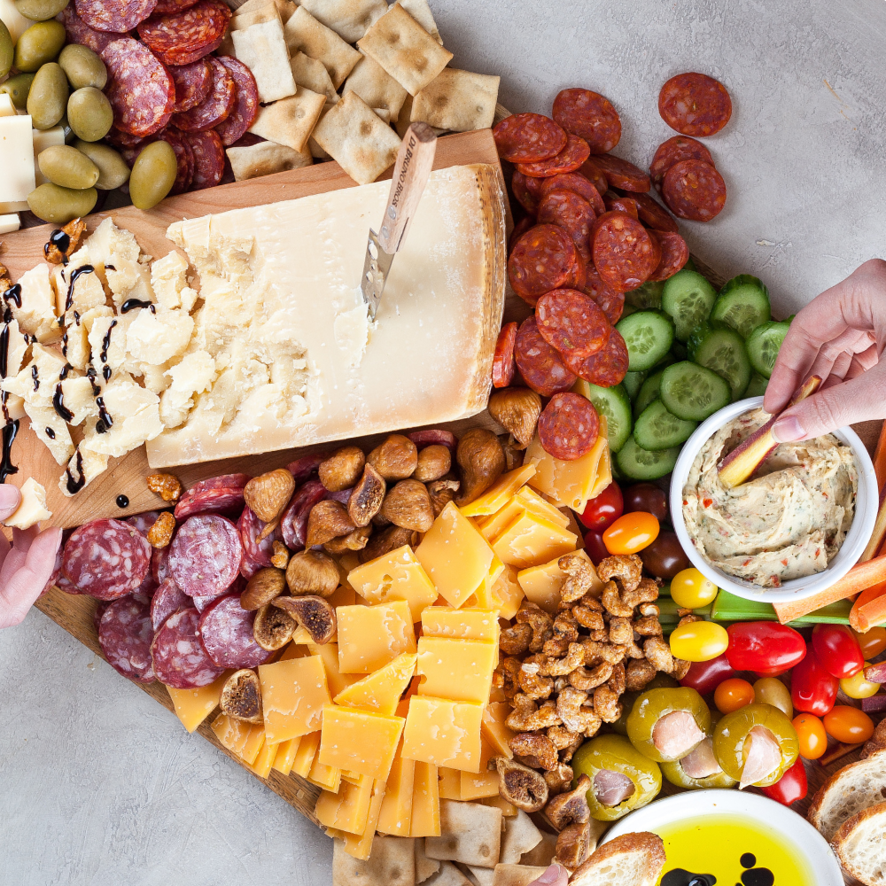 Fuhgettaboutit Cheese & Charcuterie Gourmet Gift Crate by Di Bruno Bros.