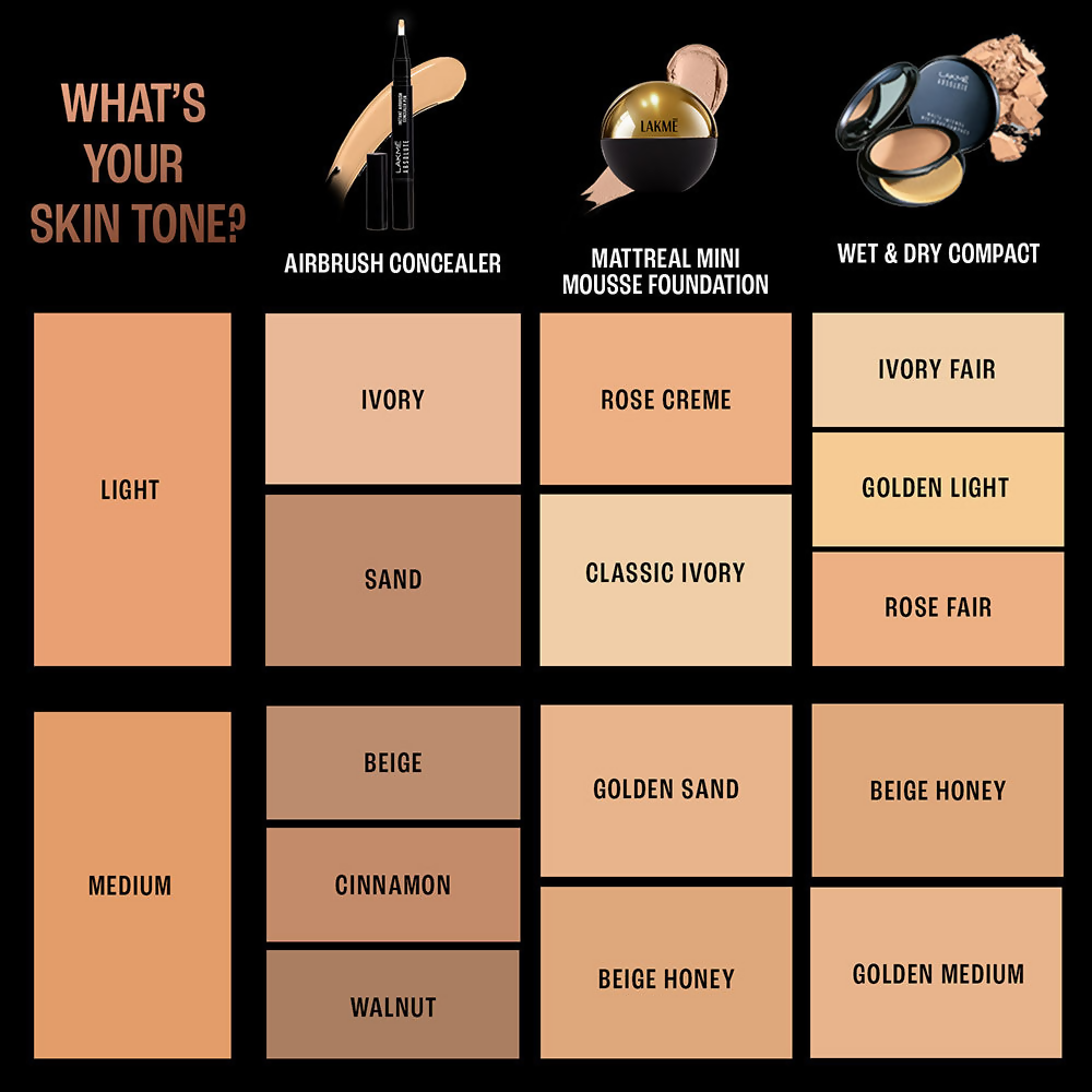 Lakme Xtraordin Airy Mattreal Mousse - Beige Honey