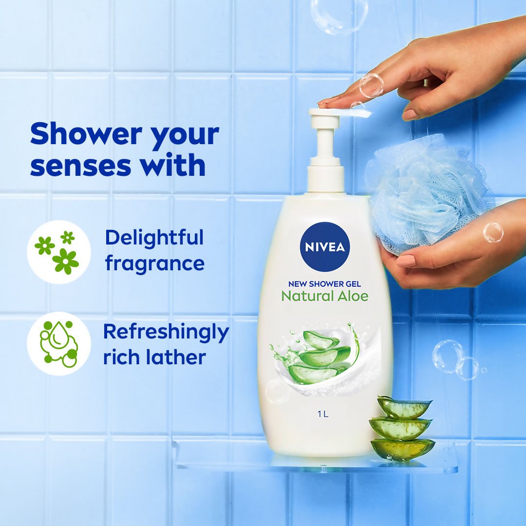 Nivea Natural Aloe Enriched Body Wash