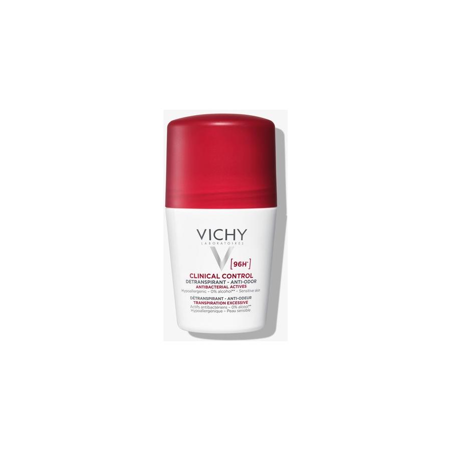 Vichy Clinical Control 96H Detranspirant - Anti-Odor Roll-On Deodorant 50ml by Pasteur Pharmacy