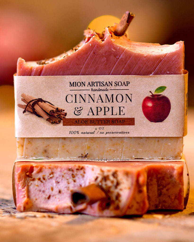 Cinnamon and Apple | Aloe Butter Soap by MION Artisan Soap Co.