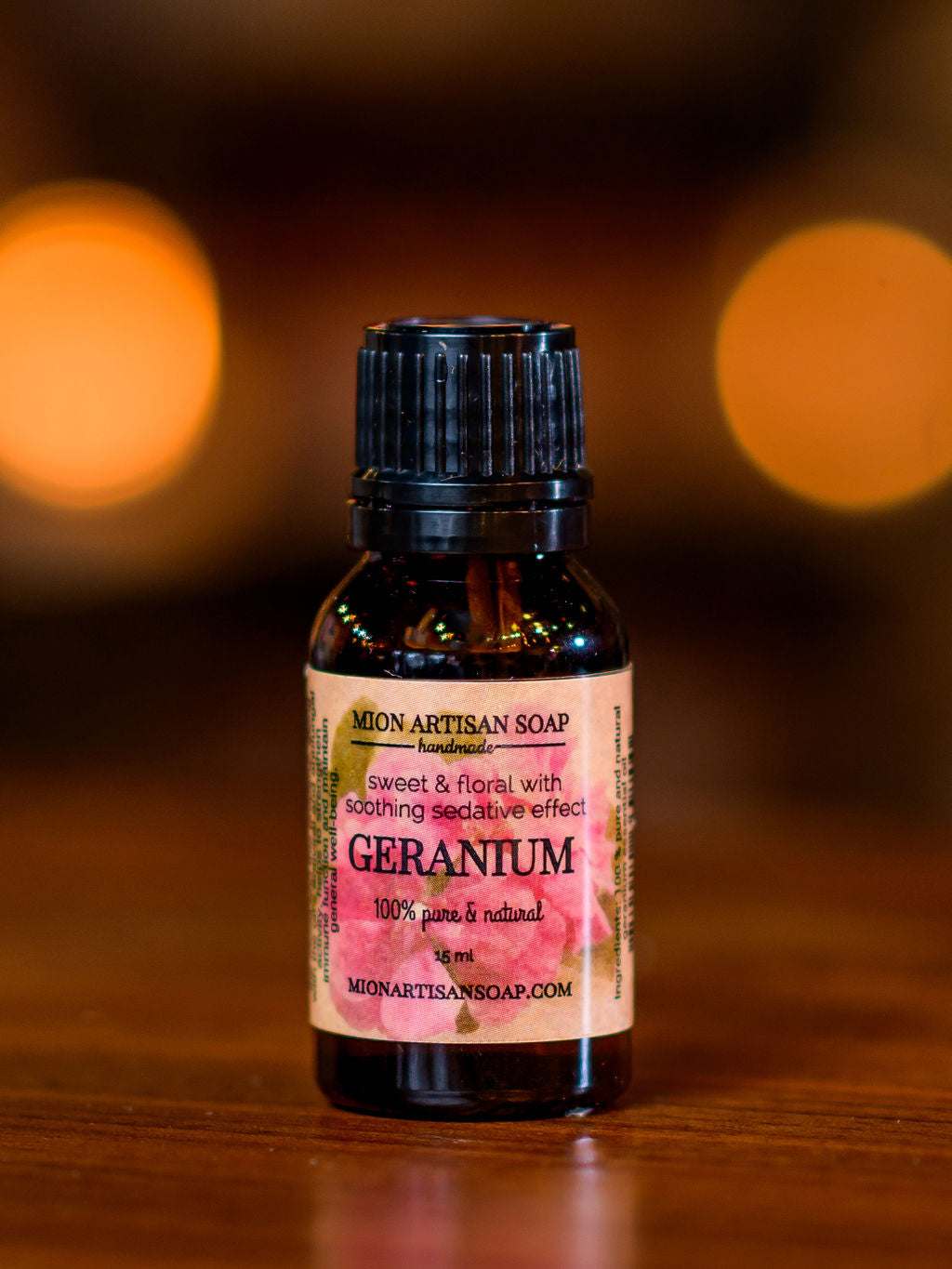 Geranium Essential Oil | Balancing, Natural Elegance by MION Artisan Soap Co.