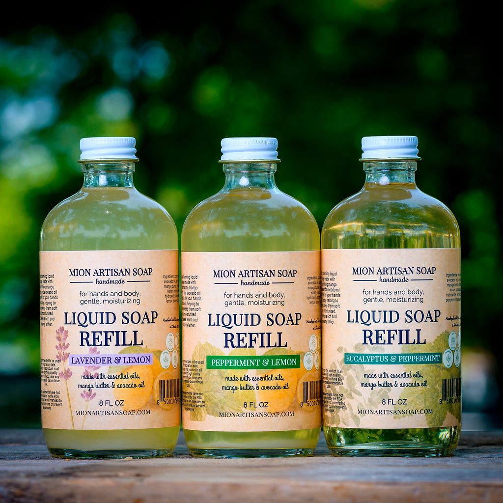 Liquid Soap Refill | Luxurious Foam for Hand & Body by MION Artisan Soap Co.