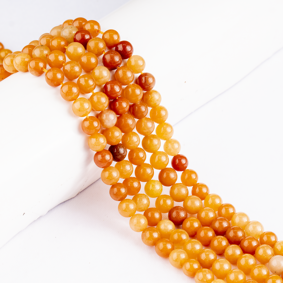 Red Aventurine Beads, Natural Round Crystal Beads 6mm to 10mm DestGlow