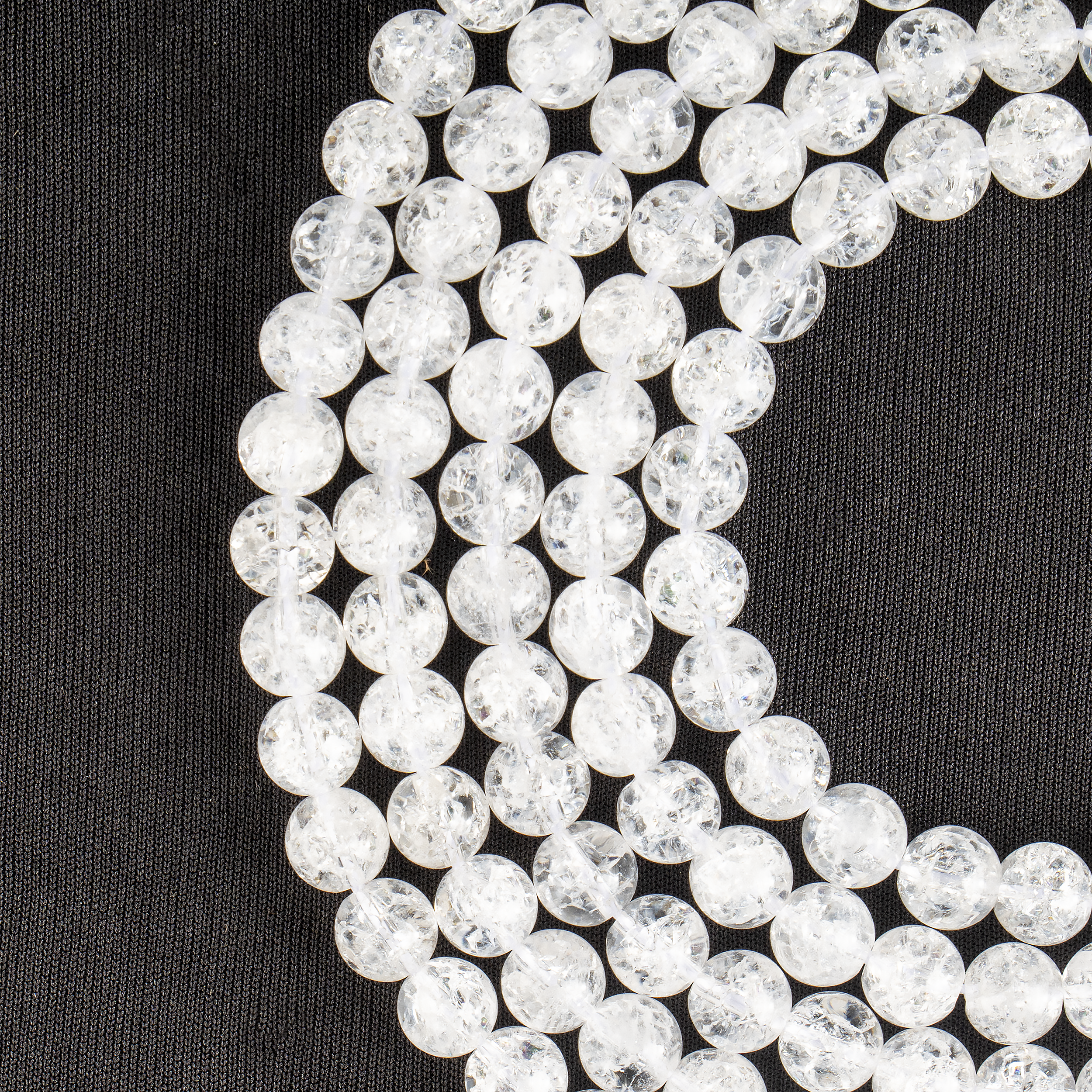 Crack Crystal Beads, Natural Round Crystal Beads 8mm, 10mm DestGlow