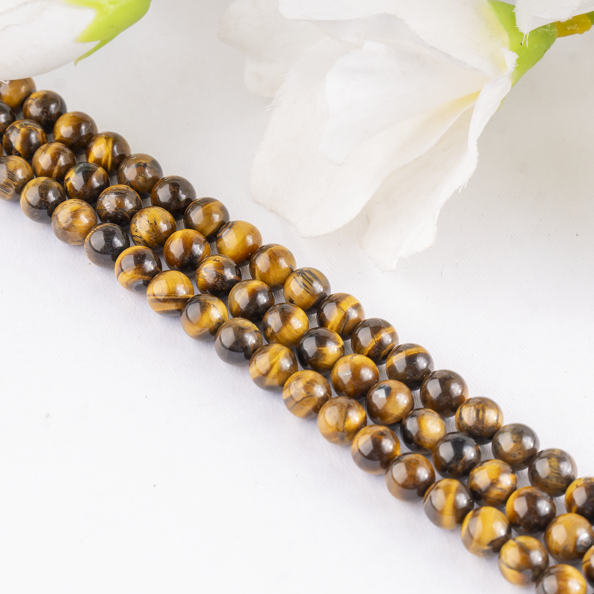 Tiger Eye Beads, Natural Round Crystal Beads 4mm to 16mm DestGlow