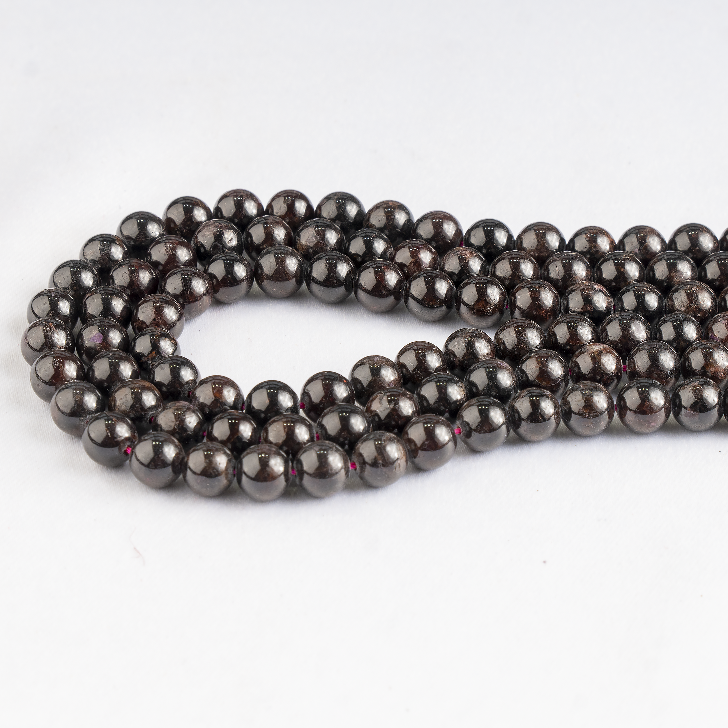 Garnet Beads, Natural Round Crystal Beads 4mm to 12mm DestGlow