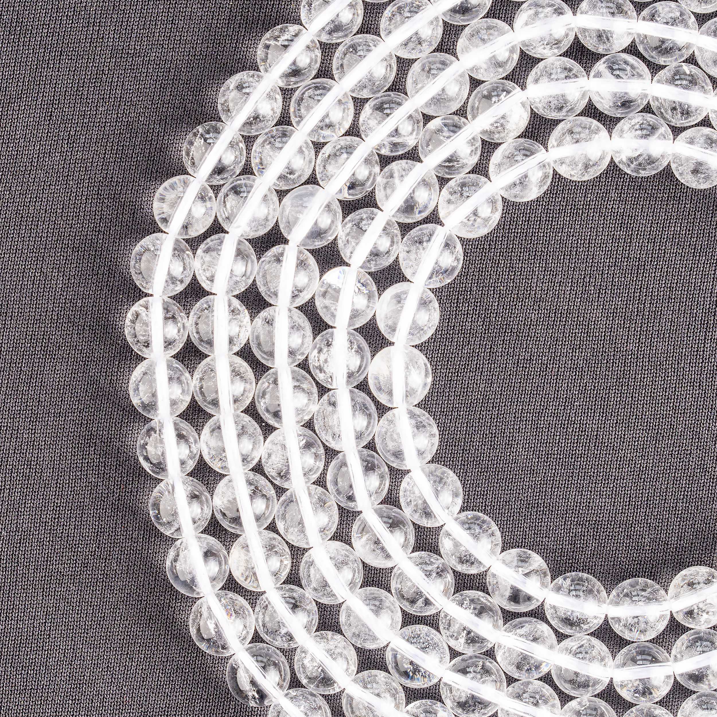 Crystal Quartz Beads, Natural Round Crystal Beads 4mm to 16mm. DestGlow