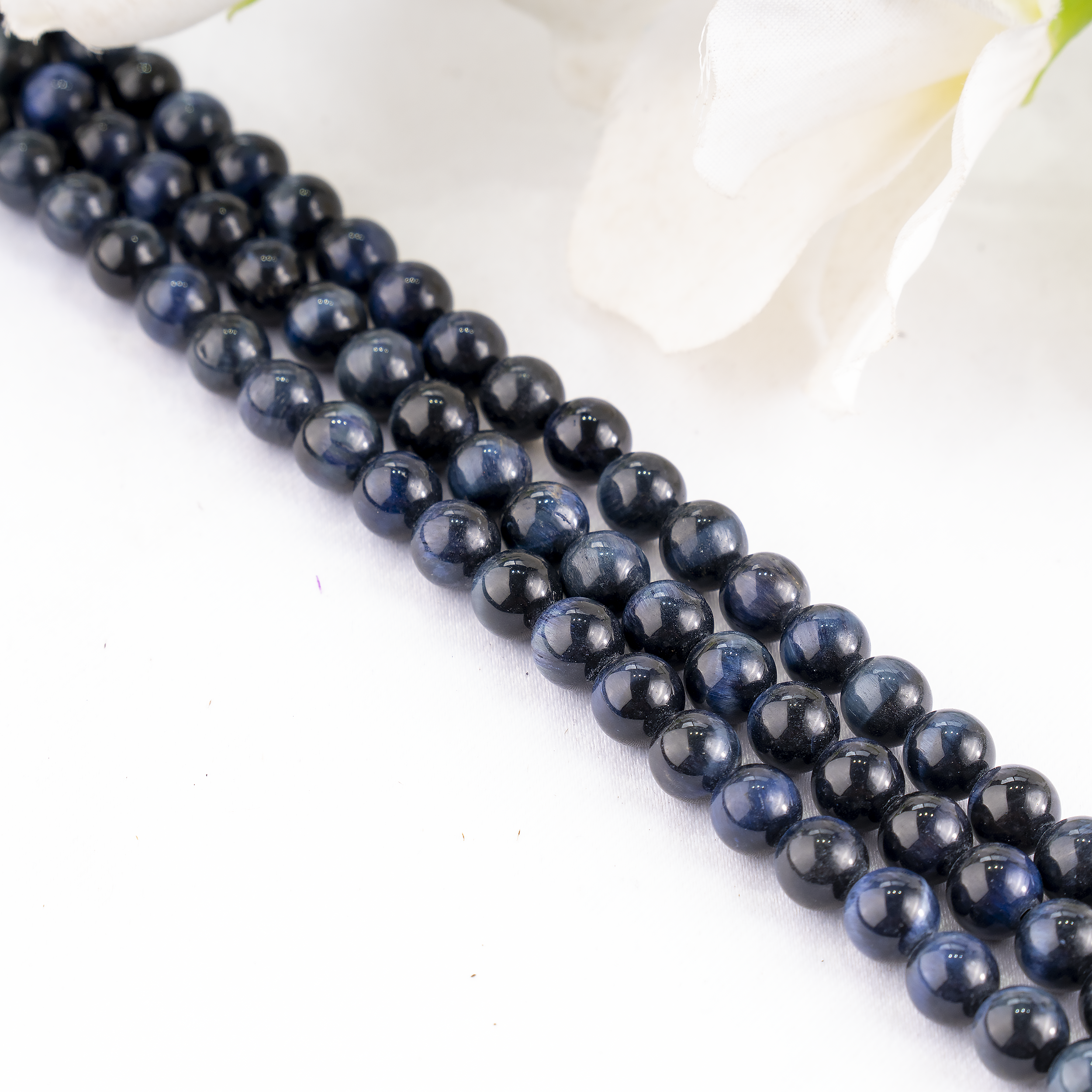 Blue Tiger Eye Beads, Natural Round Crystal Beads 6mm to 12mm DestGlow