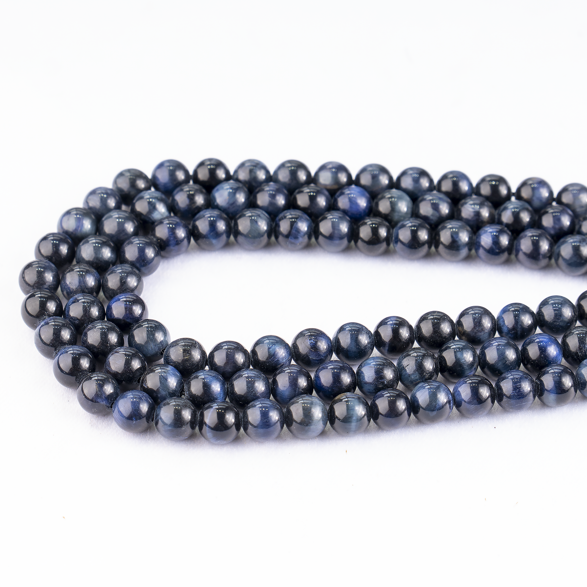 Blue Tiger Eye Beads, Natural Round Crystal Beads 6mm to 12mm DestGlow