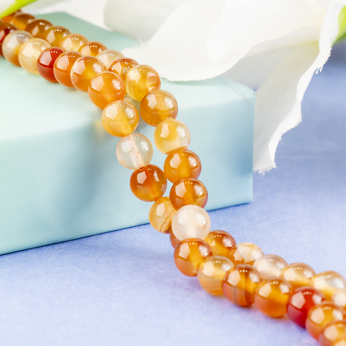 Carnelian Beads, Natural Round Crystal Beads 4mm to 12mm DestGlow