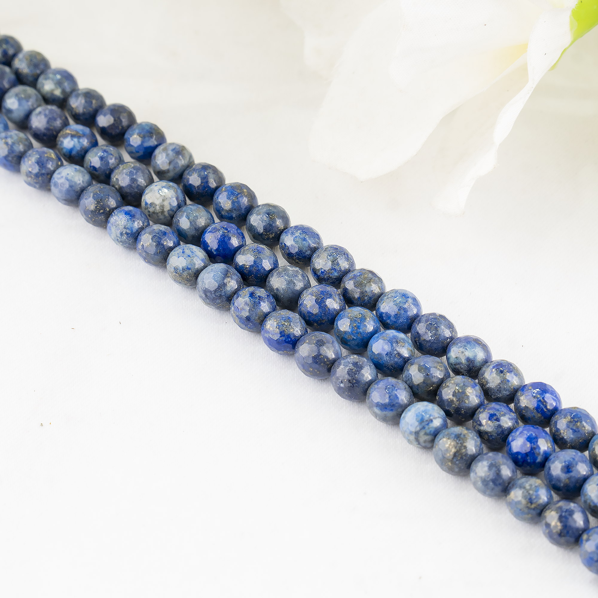 Lapis Lazuli Faceted Beads, Crystal Beads for Jewelry. DestGlow