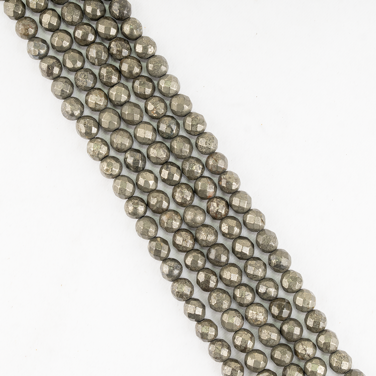 Pyrite Faceted Beads, Crystal Beads for Jewelry. DestGlow