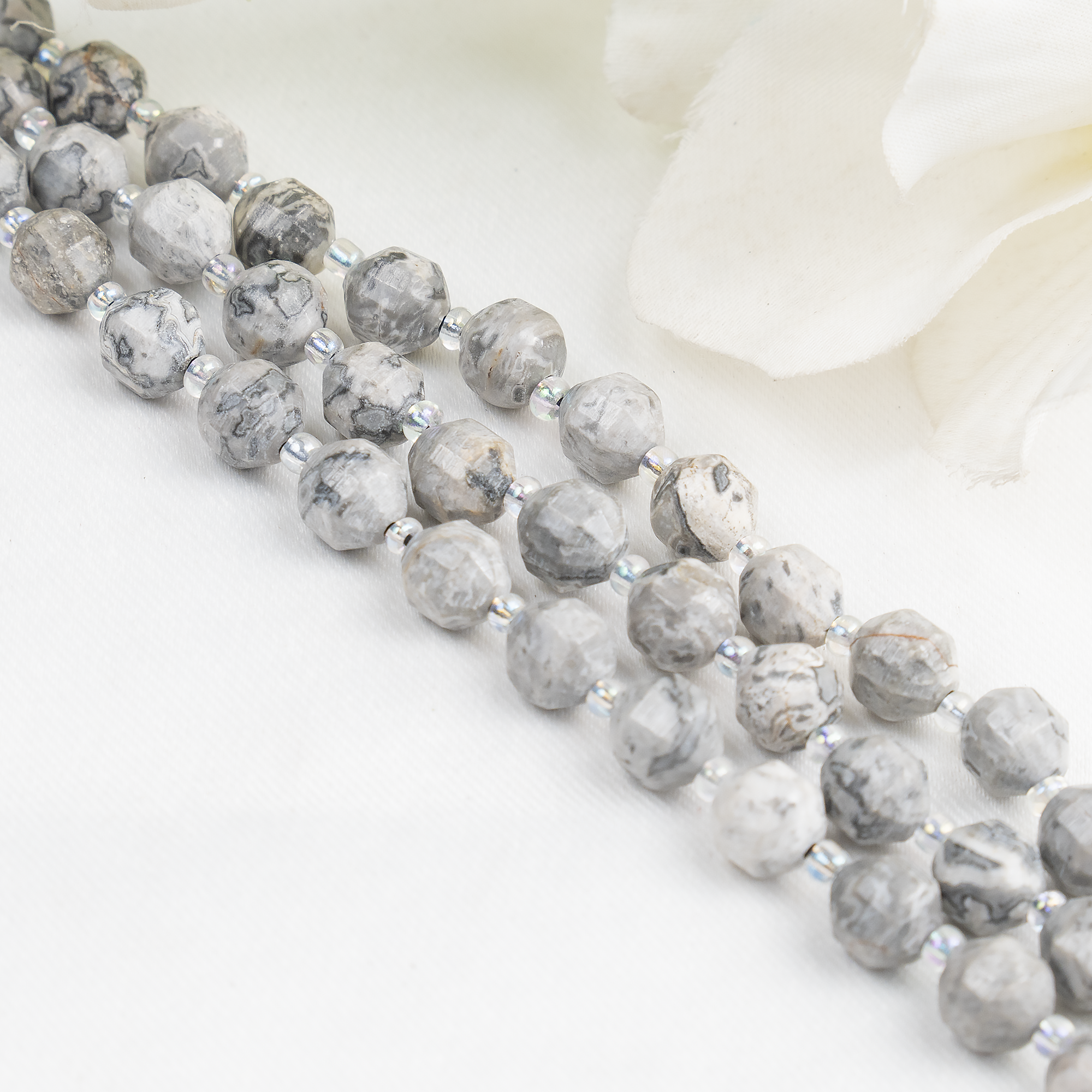 MAP Faceted Prism Cut Beads For Jewelry Making