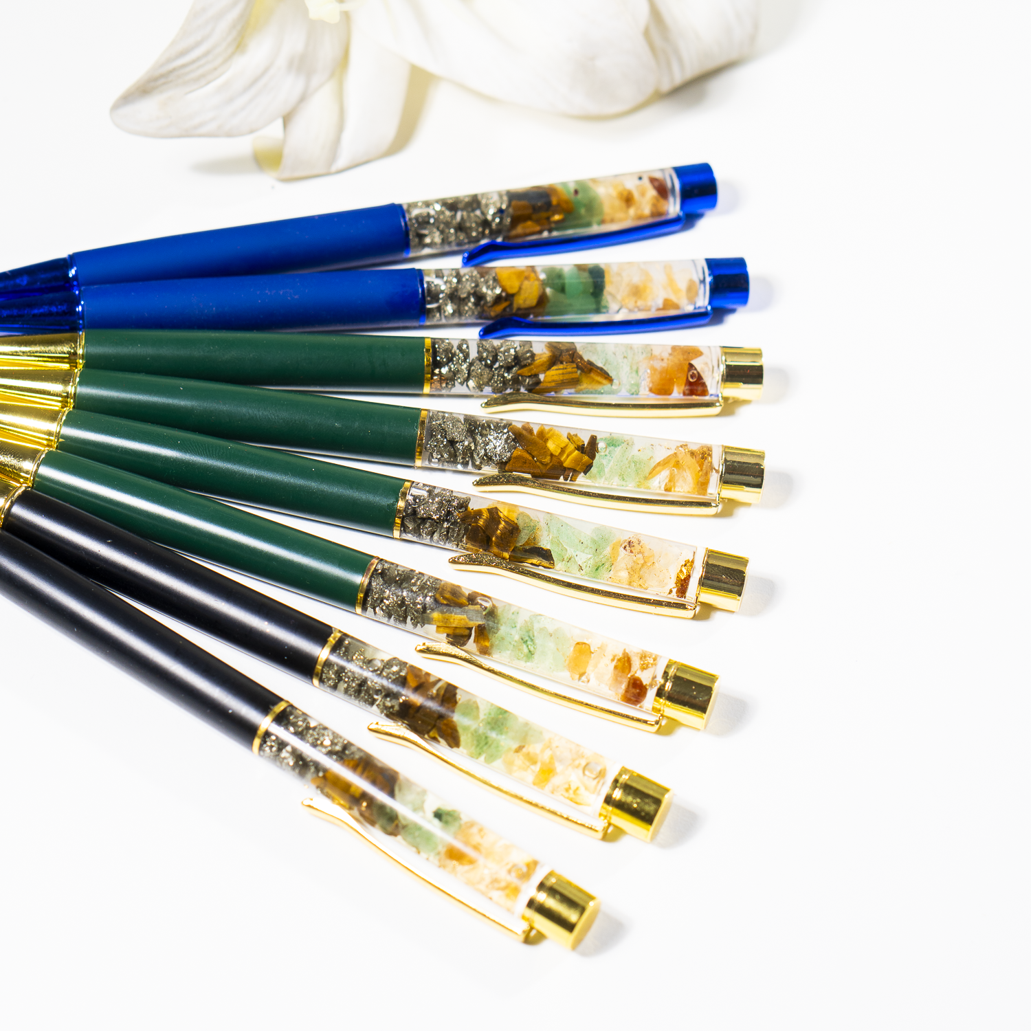 Money Magnet Crystal Pen, Crystal Healing Pen, Aura Pens.