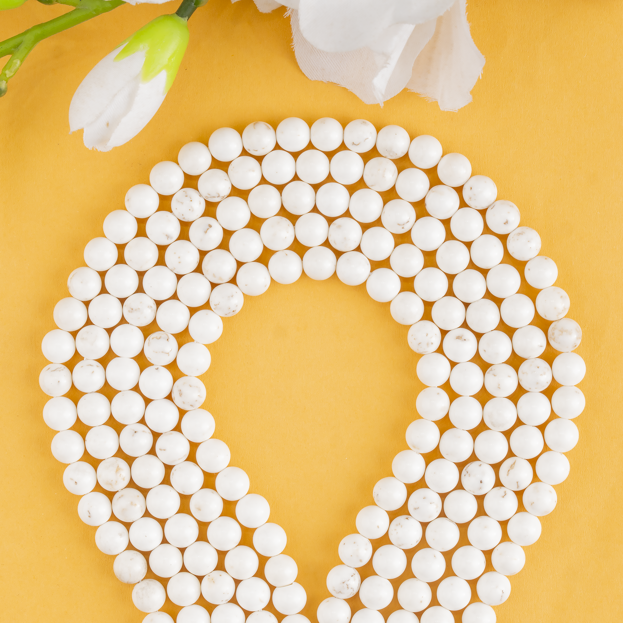 Copper Howlite Beads, Natural Round Crystal Beads 6mm to 10mm DestGlow