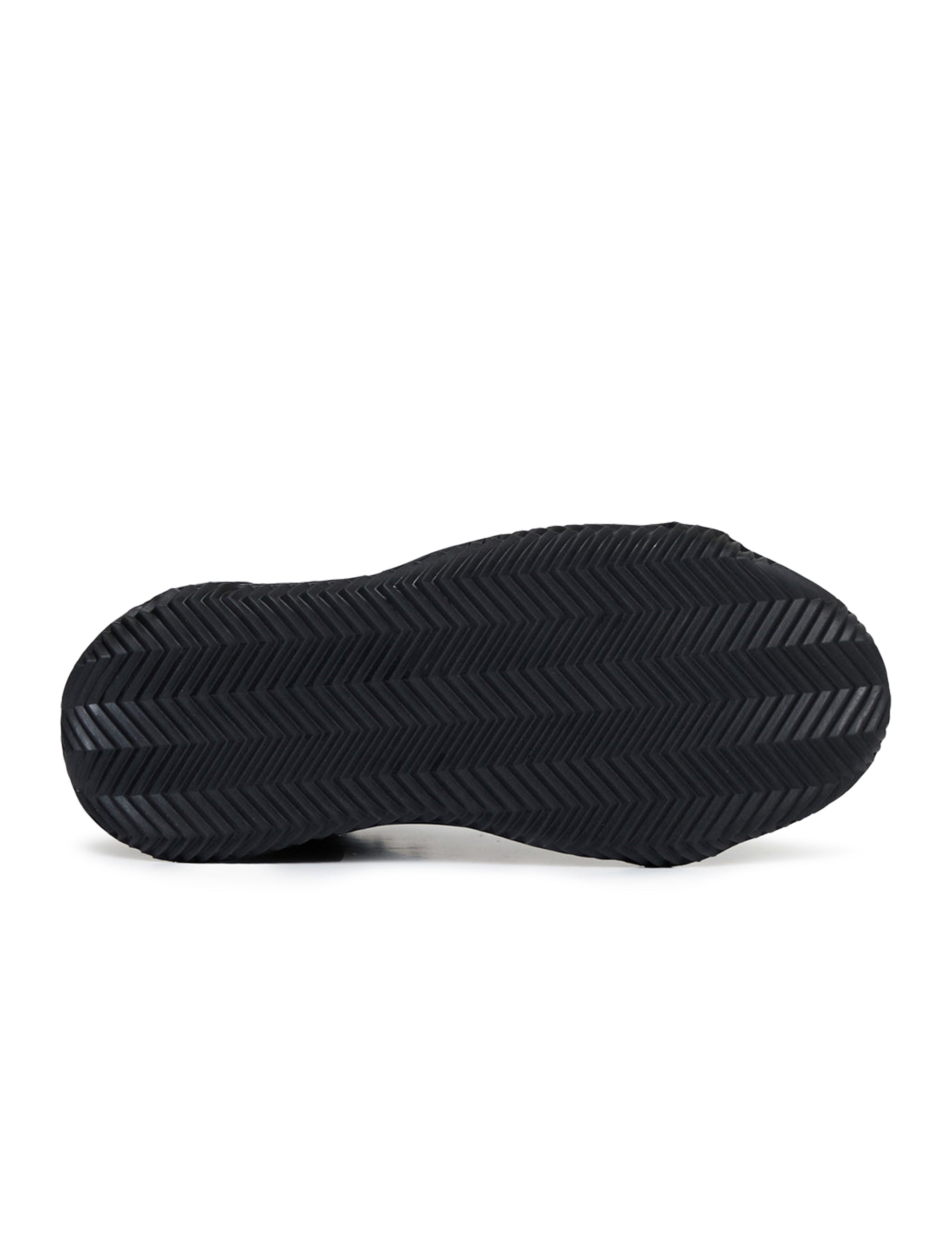 Valabasas "Vision" High Top Shoes - Black Leather by Denim Exchange