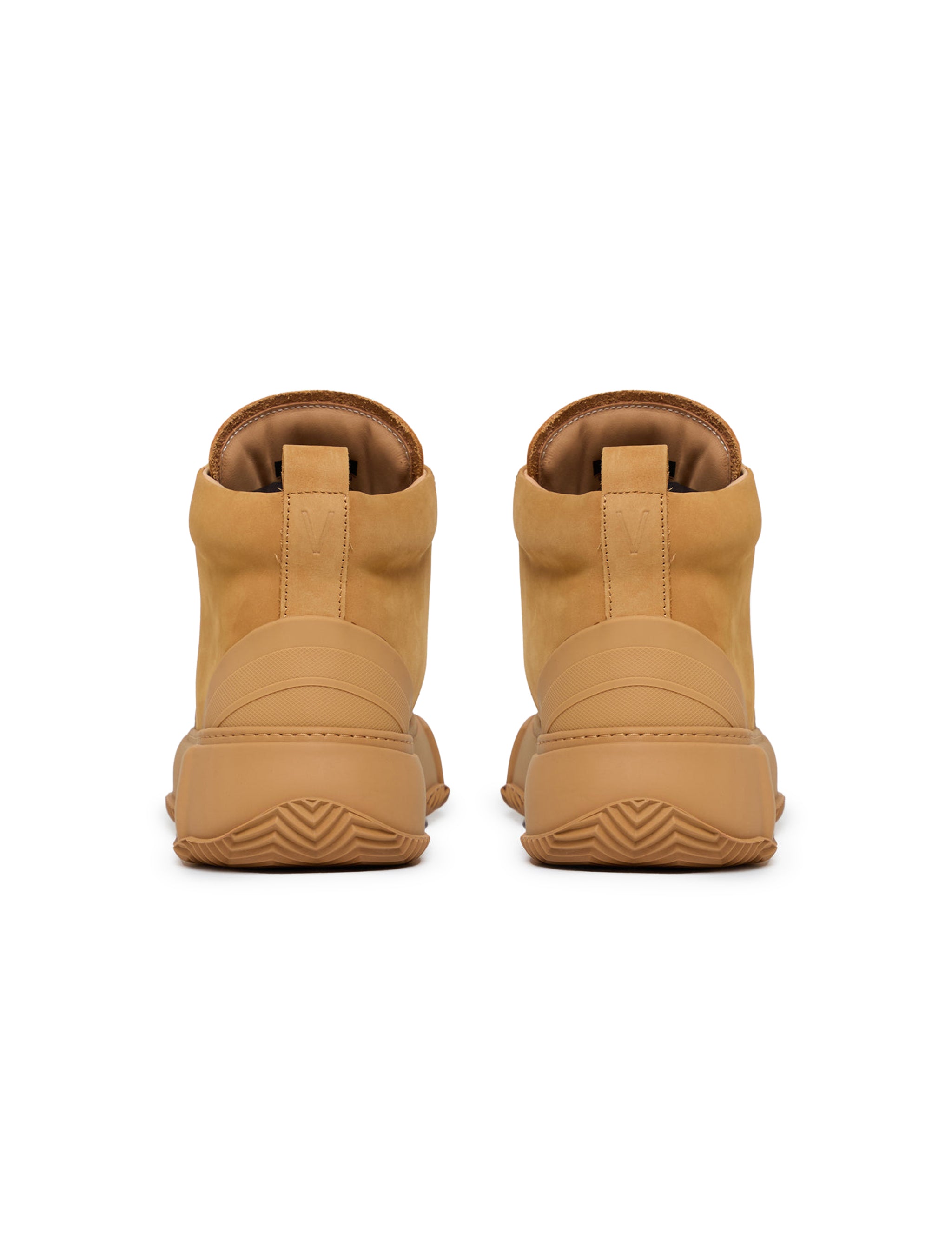 Valabasas "Vision" High Top Shoes - Tan Leather by Denim Exchange