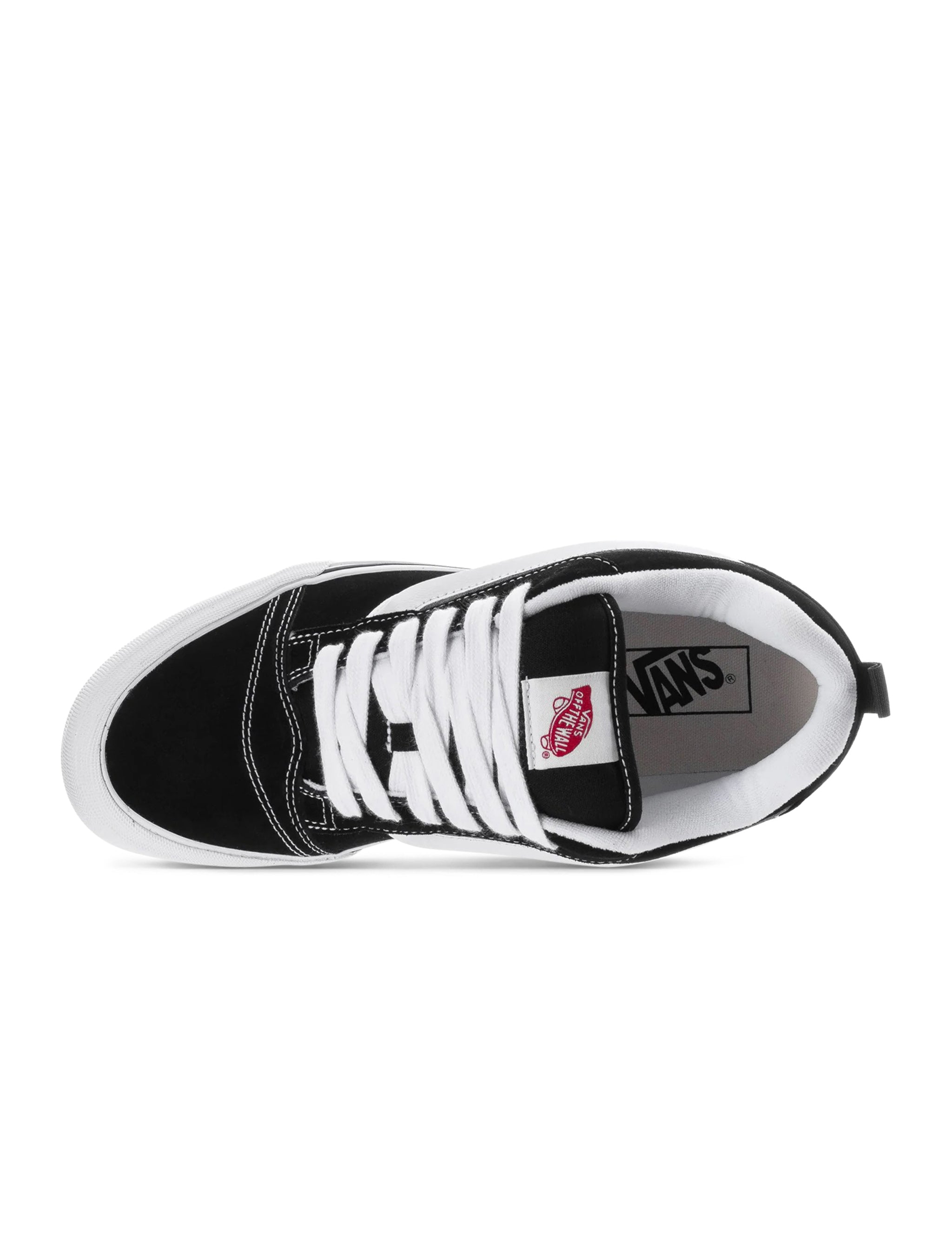 Vans Mens Knu Skool - Black/White by Denim Exchange