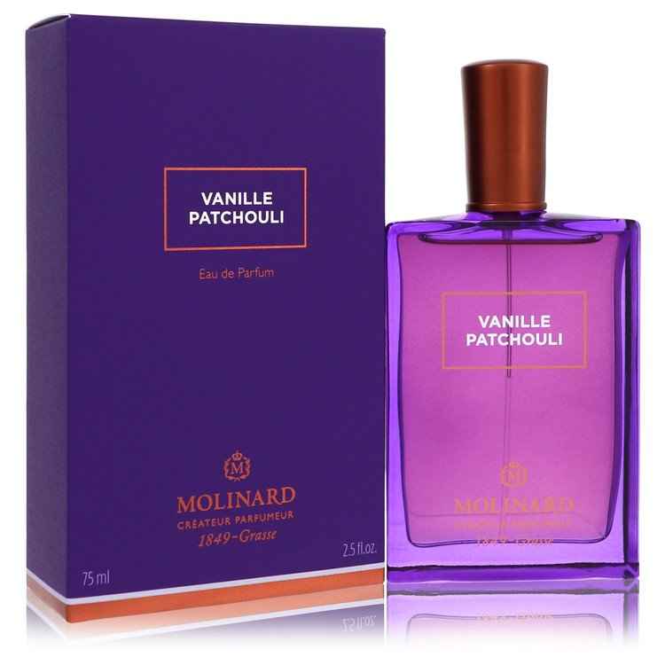 Vanille Patchouli by Molinard Eau De Parfum Spray (New Packaging) 2.5 oz for Women