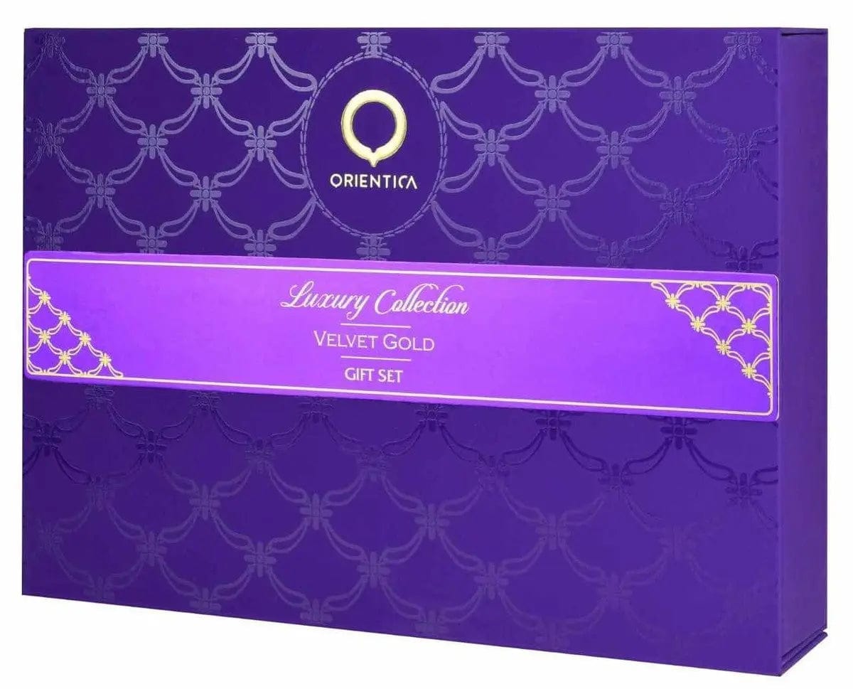 Velvet Gold By Orientica For Unisex 4Pcs Set EDP Spray by perfumesandrea