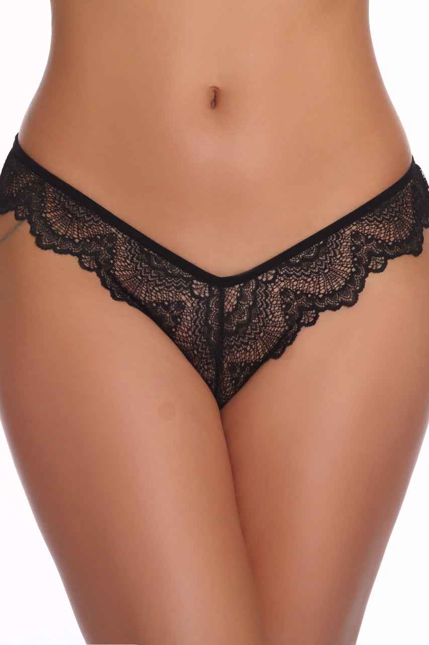 Criss Cross Lace Panty