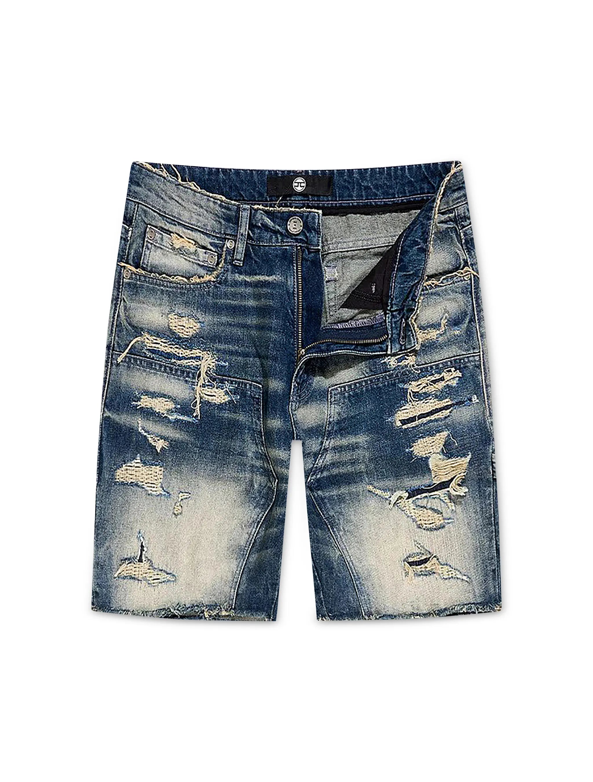 Jordan Craig Landman Denim Shorts - Copper Wash by Denim Exchange