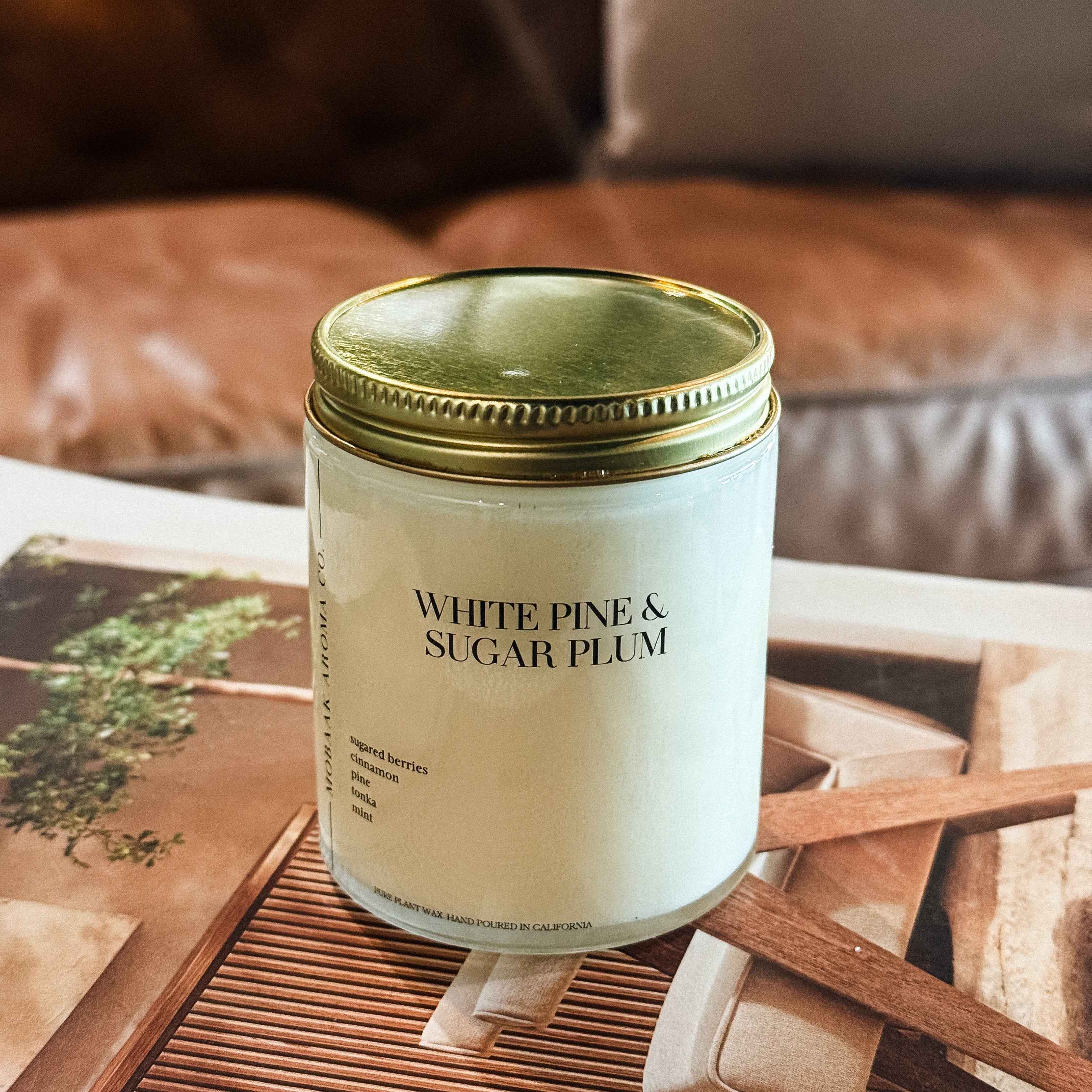 White Pine & Sugar Plum Candles