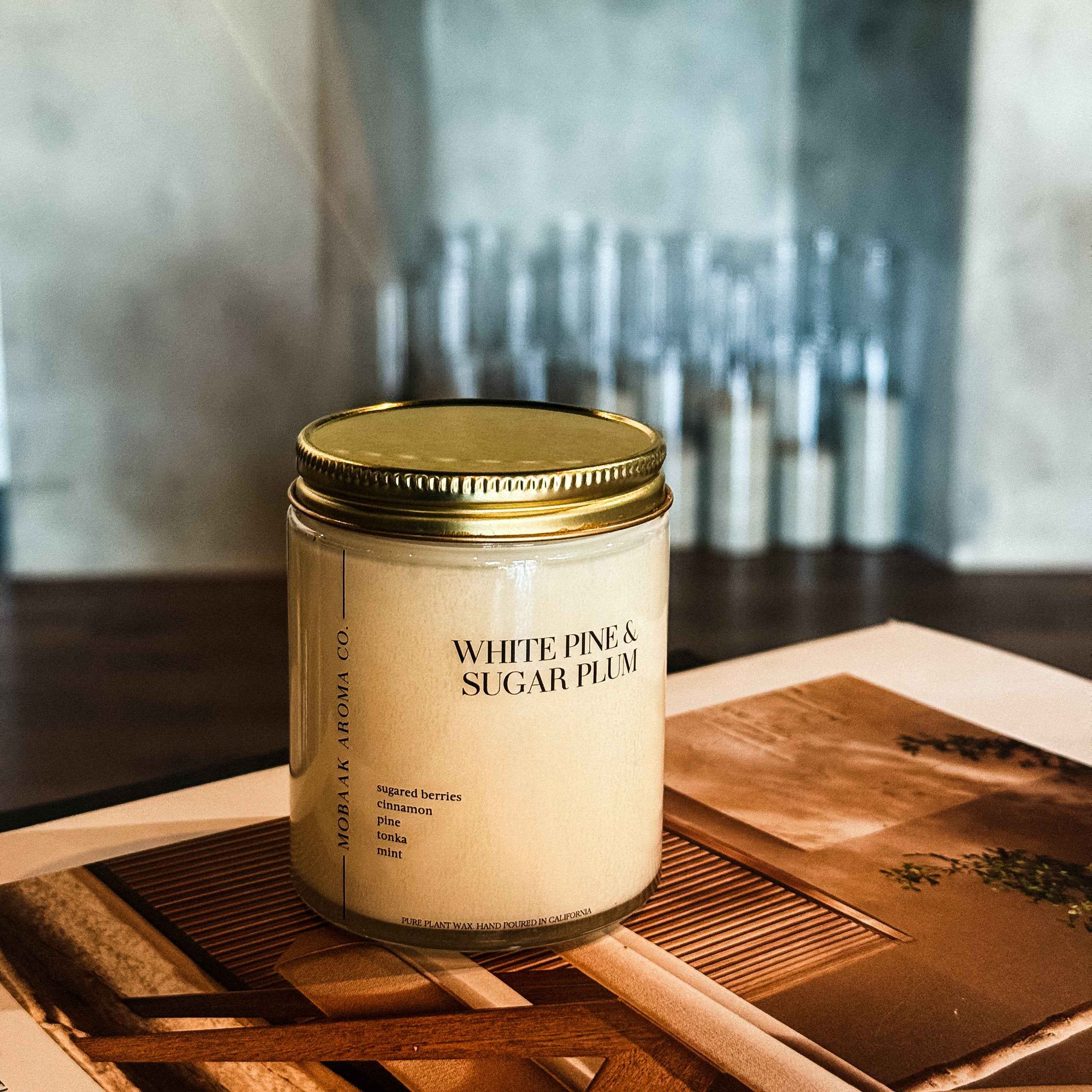 White Pine & Sugar Plum Candles