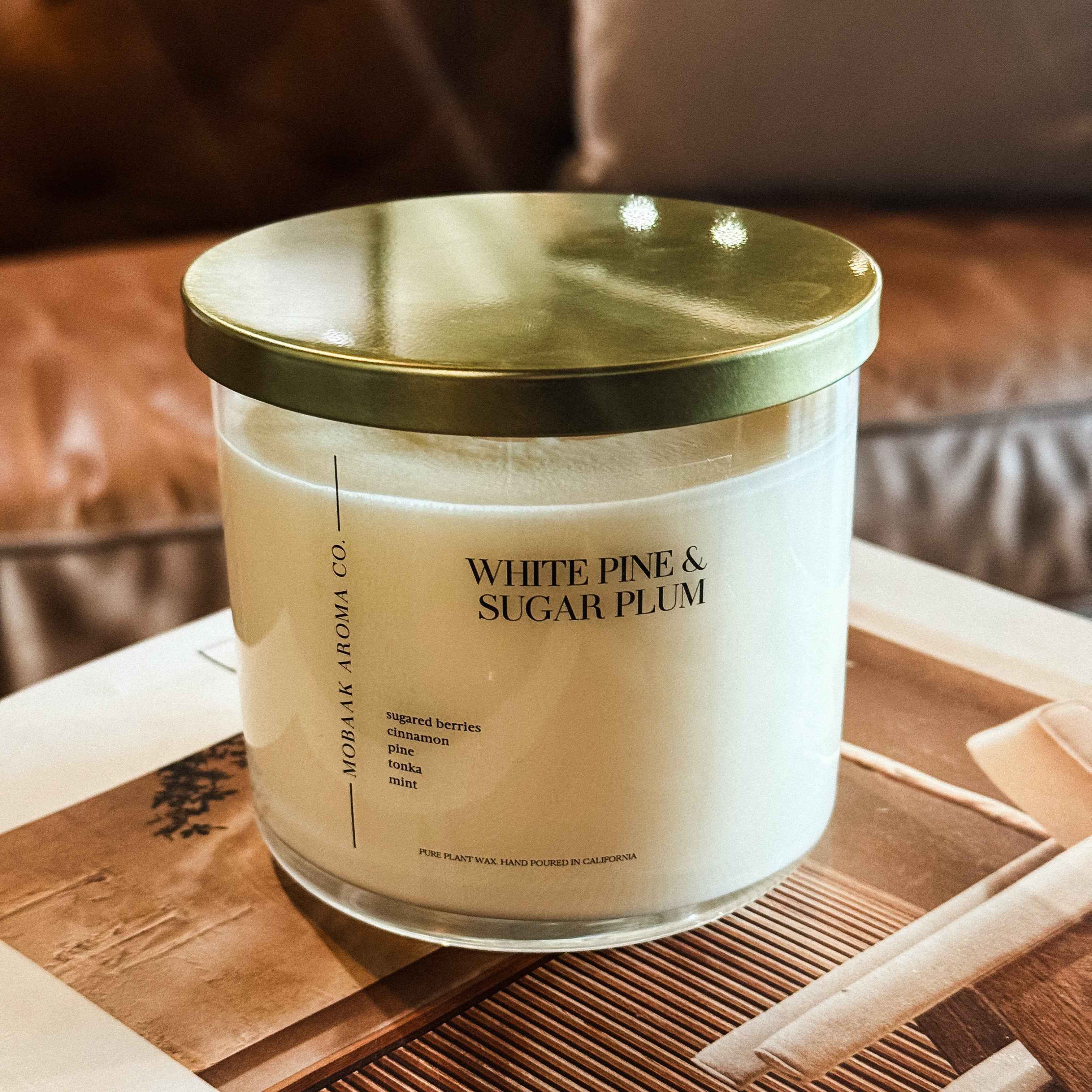 White Pine & Sugar Plum Candles