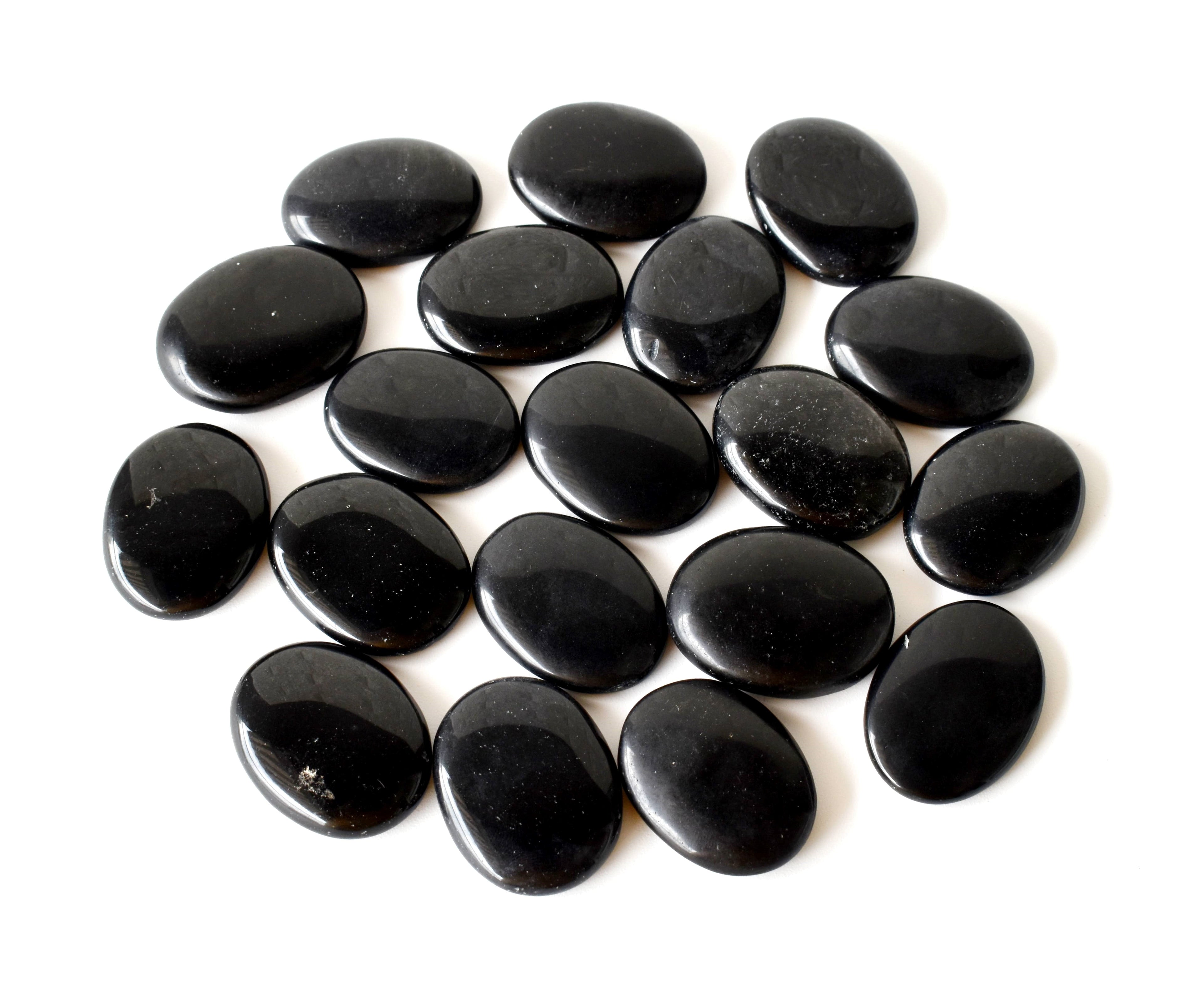 Black Obsidian Pocket Stones. DestGlow