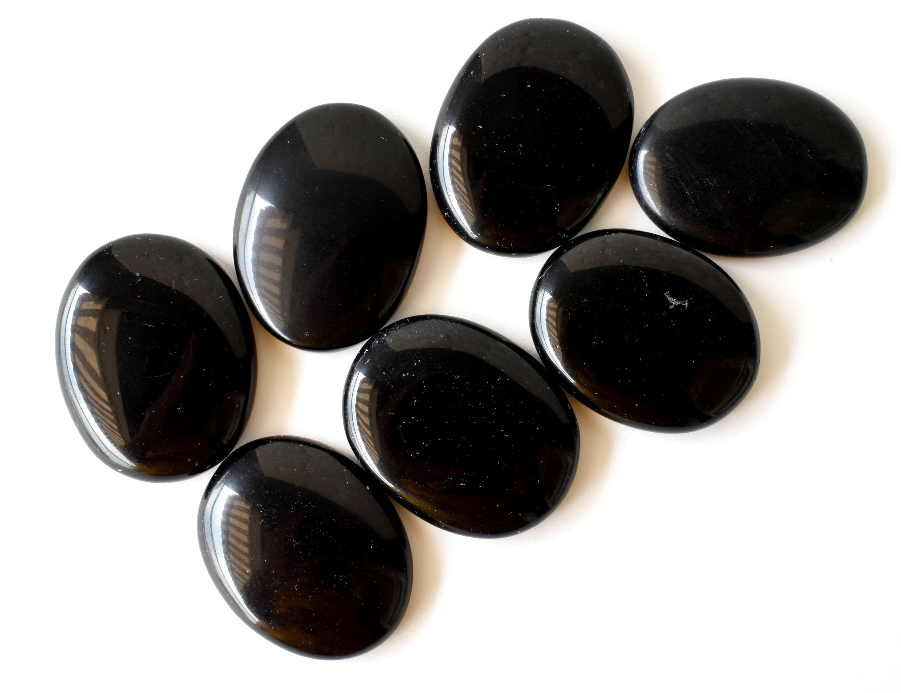Black Obsidian Pocket Stones. DestGlow