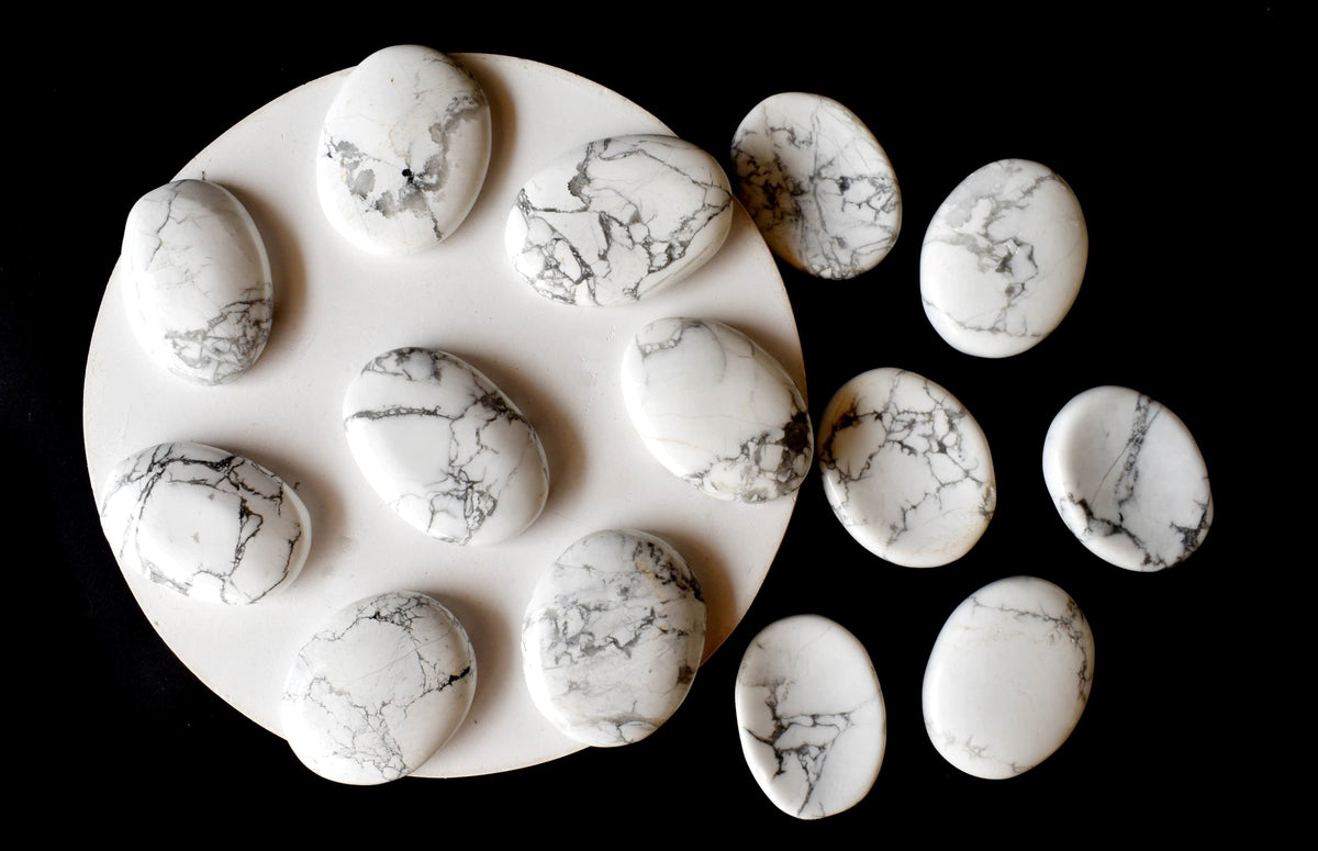 Howlite Pocket Stones (Inspiration and Truth) DestGlow
