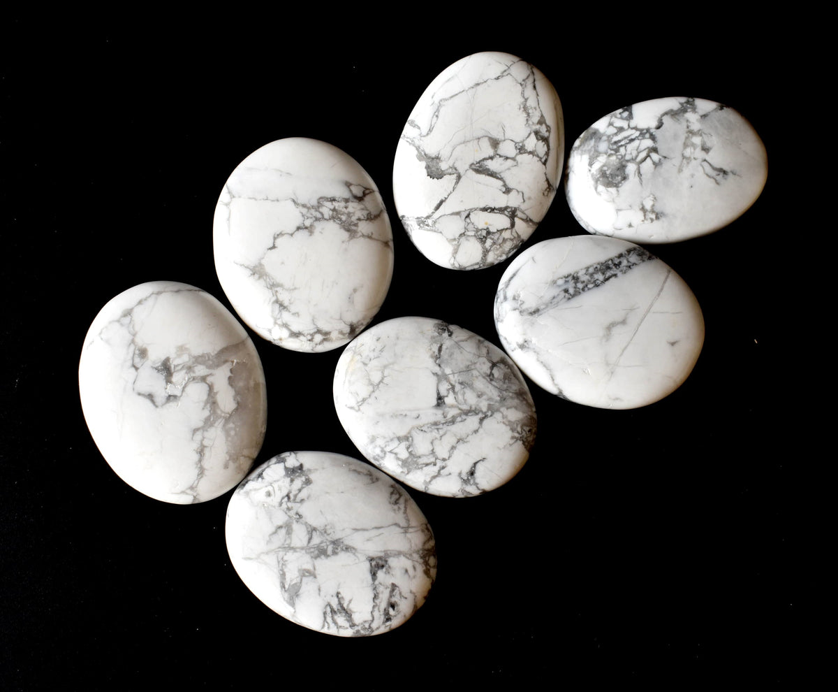 Howlite Pocket Stones (Inspiration and Truth) DestGlow
