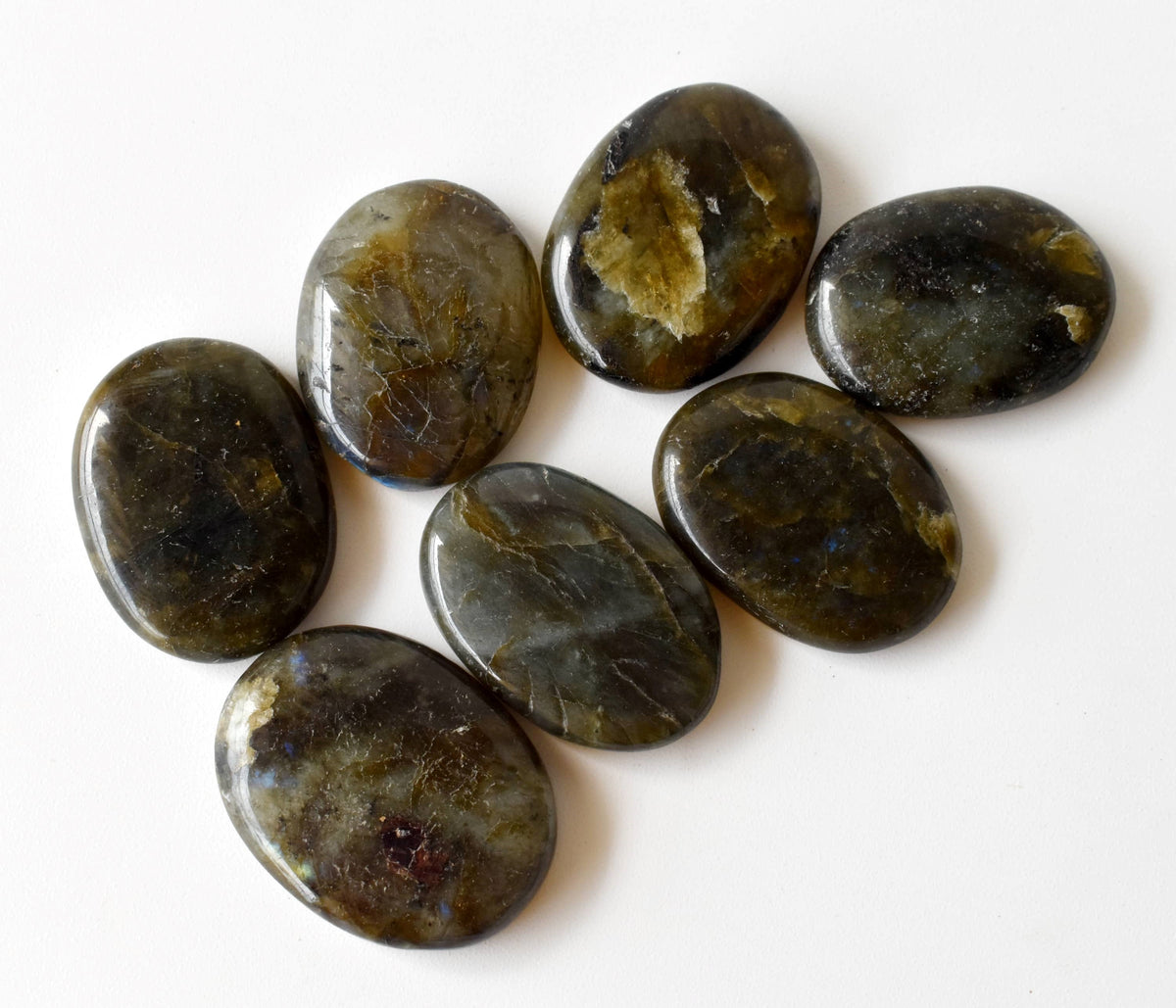 Labradorite Pocket Stones (Synchronicity and Protection) DestGlow