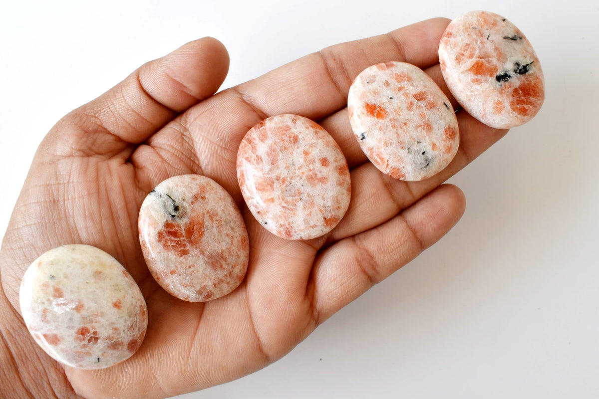 Sunstone Pocket Stones (Protection and Transformation ) DestGlow