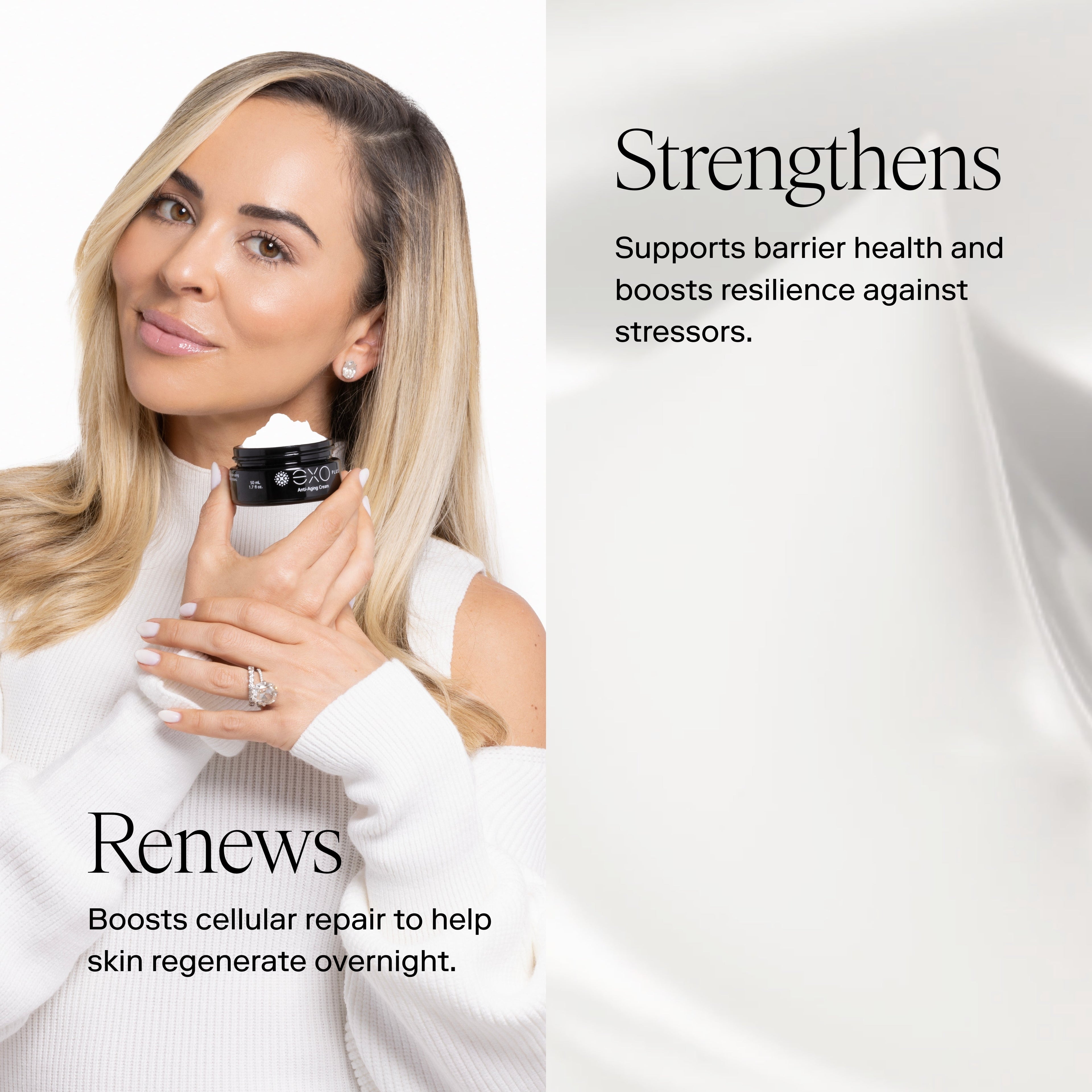 EXO PLUS® Anti-Aging Cream / eXo³ Exosomes by Exoceuticals