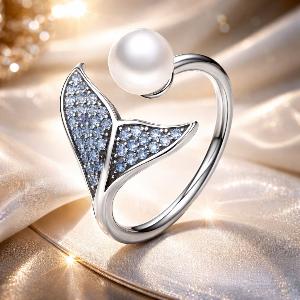 S925 Sterling Silver Ring with Unique Design by Bids.com
