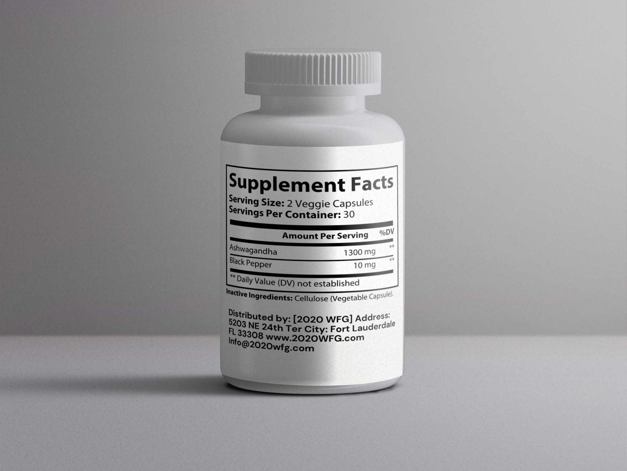 Calmora: Stress Relief Blend - Organic Ashwagandha & Black Pepper